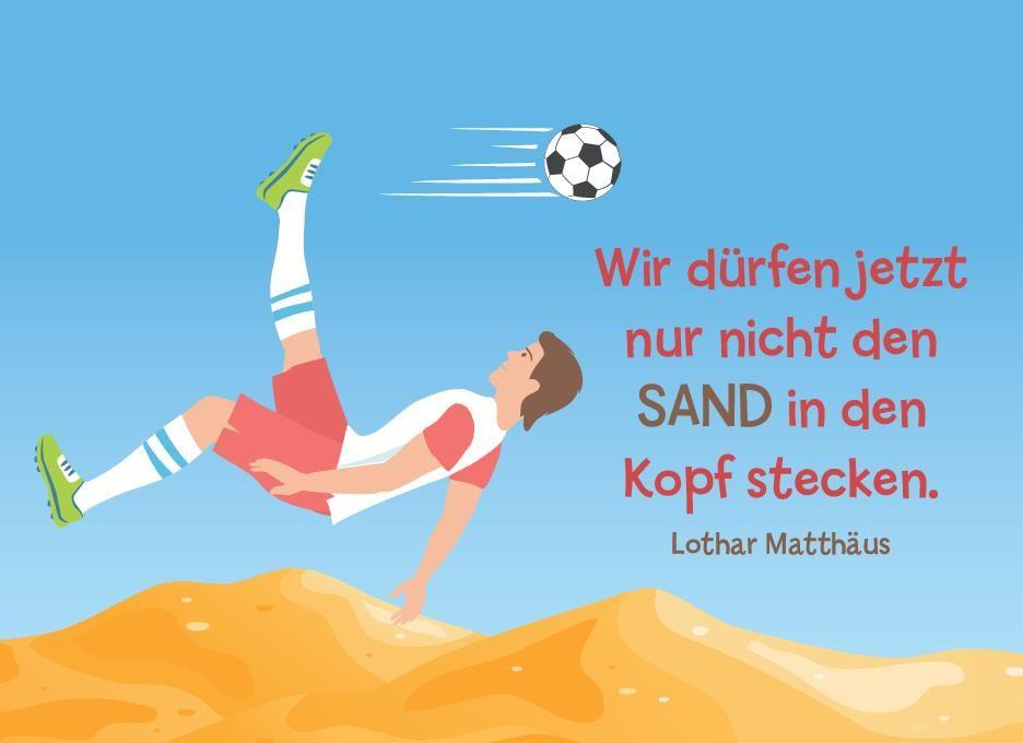 Beispielinhalt (Bild) Ein Tag ohne Fußball ist ein verlorener Tag!