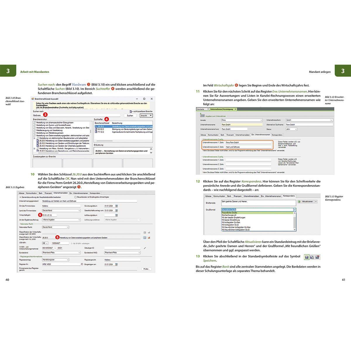 Beispielinhalt (Bild) Praxisnahe Finanzbuchhaltung für SKR03 mit DATEV Kanzlei-Rechnungswesen