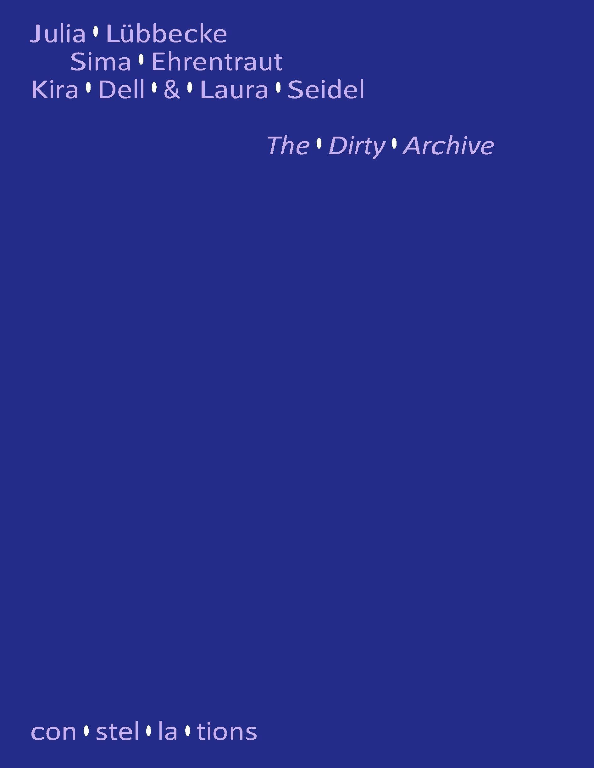 Vorderes Coverbild The Dirty Archive