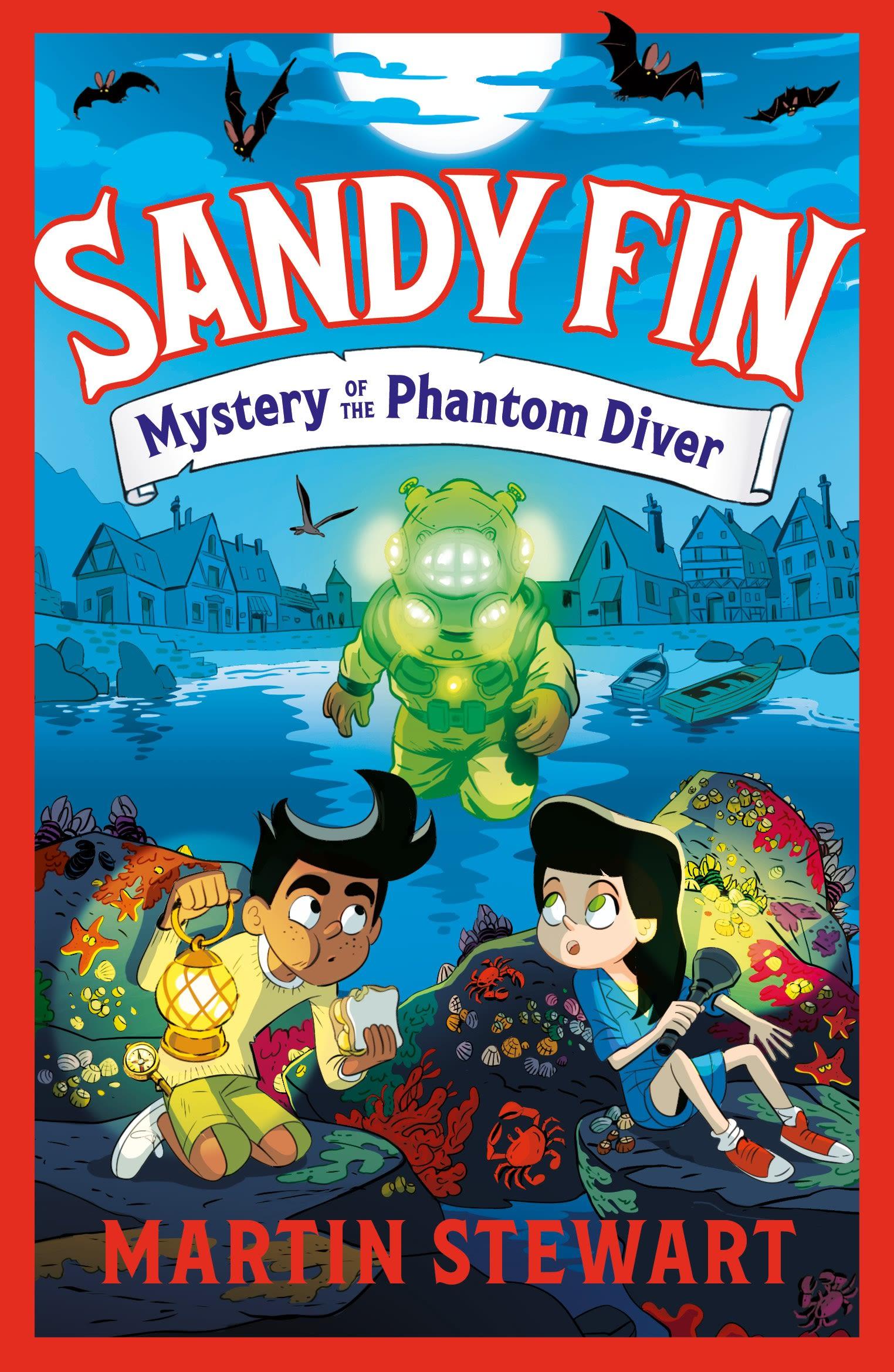 Vorderes Coverbild Sandy Fin: Mystery of the Phantom Diver