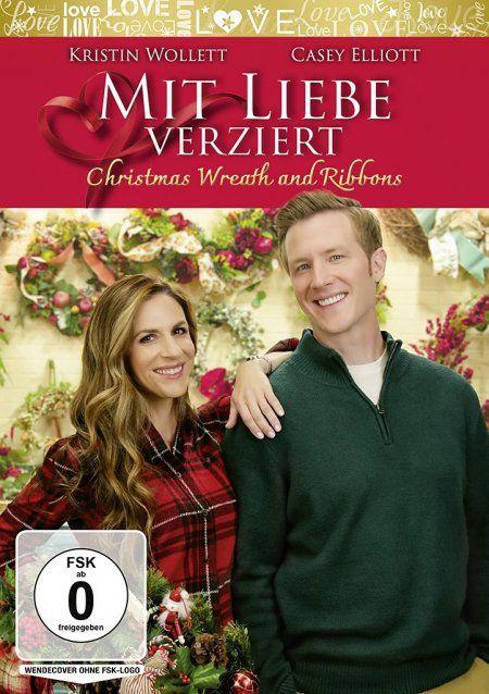 Vorderes Coverbild Mit Liebe verziert - Christmas Wreath and Ribbons