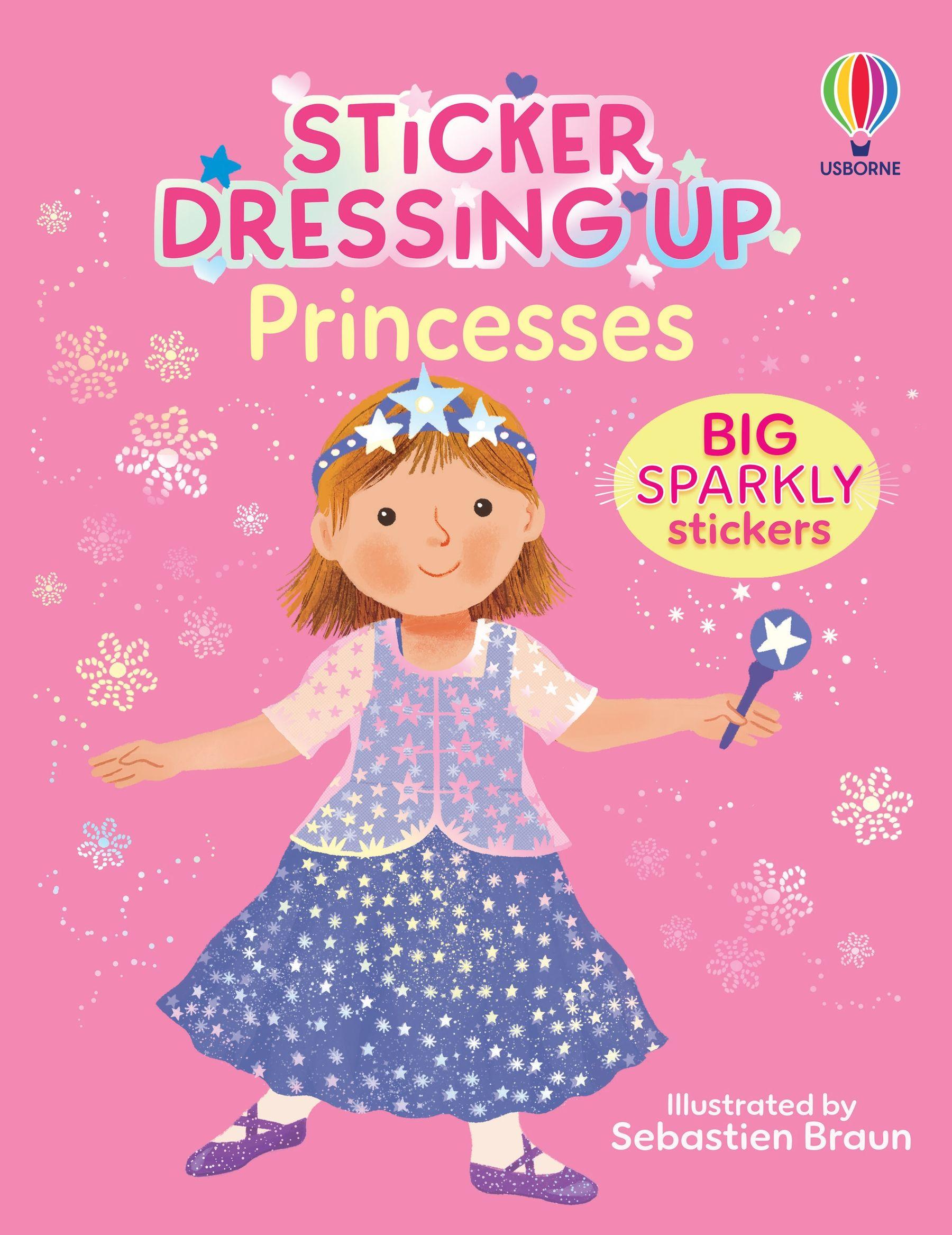 Vorderes Coverbild Sticker Dressing Up - Princesses