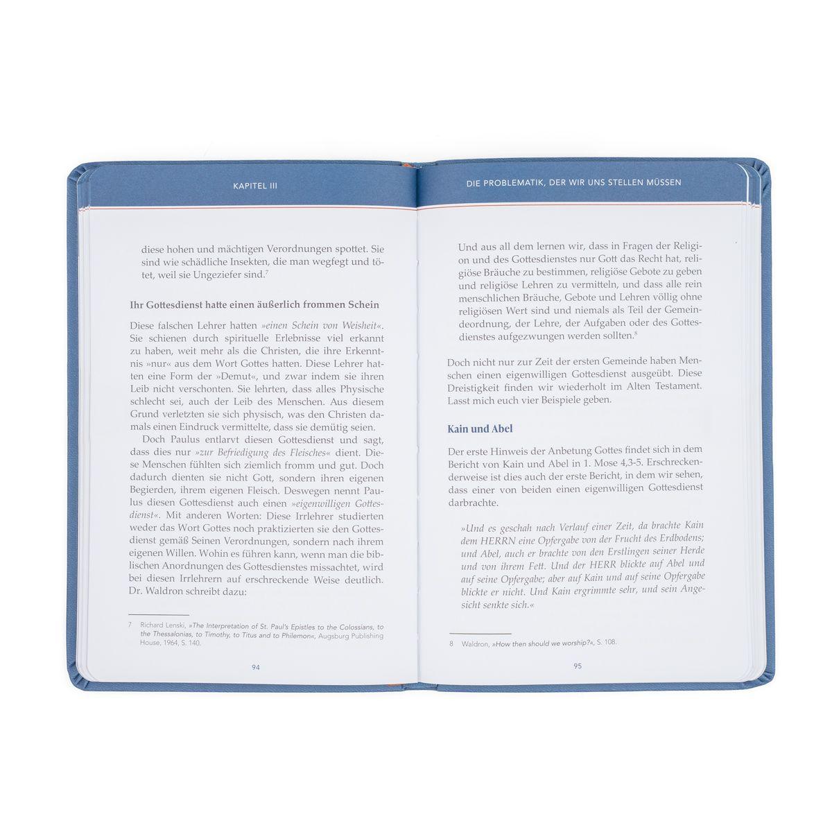 Beispielinhalt (Bild) Was ist biblischer Gottesdienst?