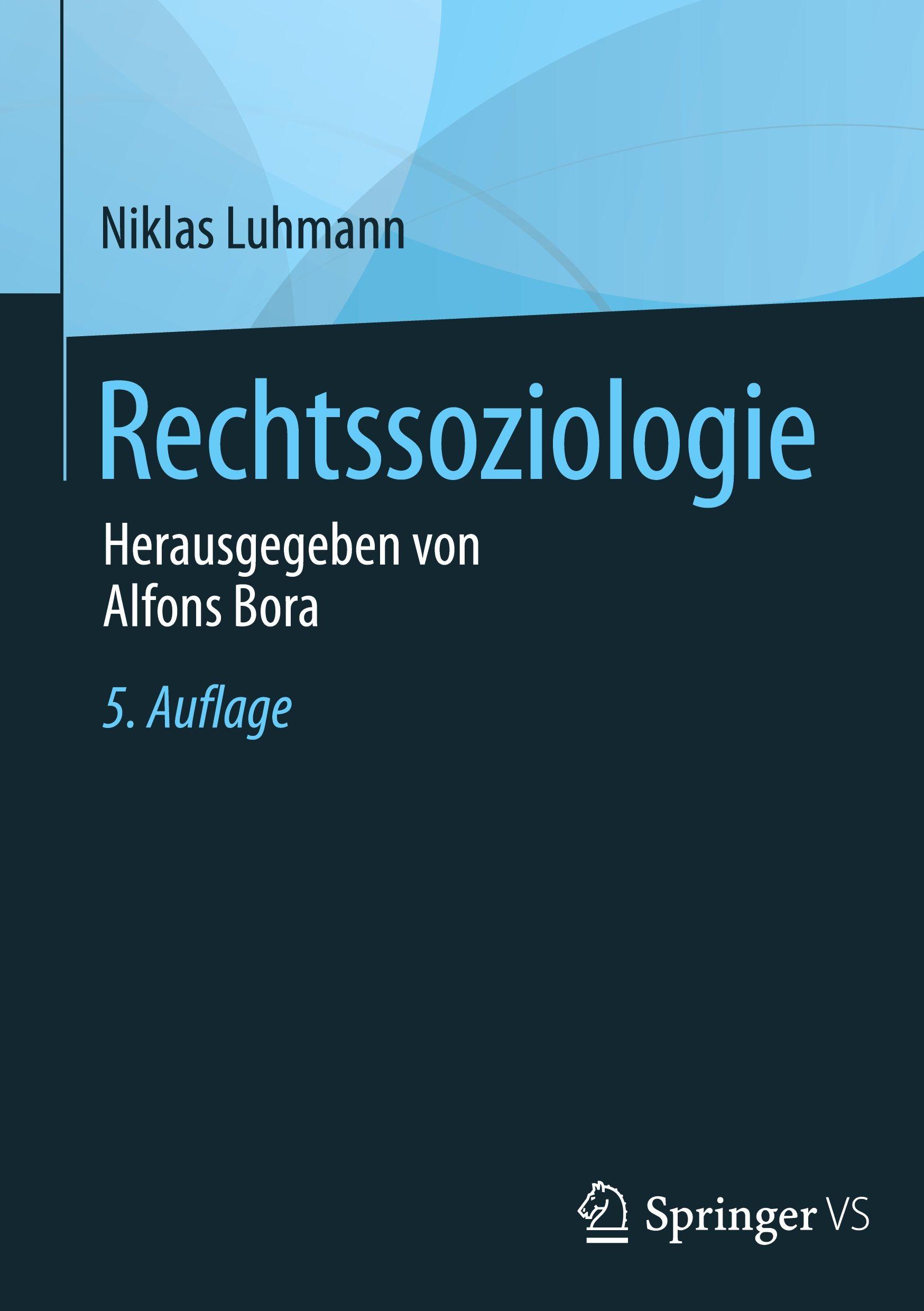 Vorderes Coverbild Rechtssoziologie