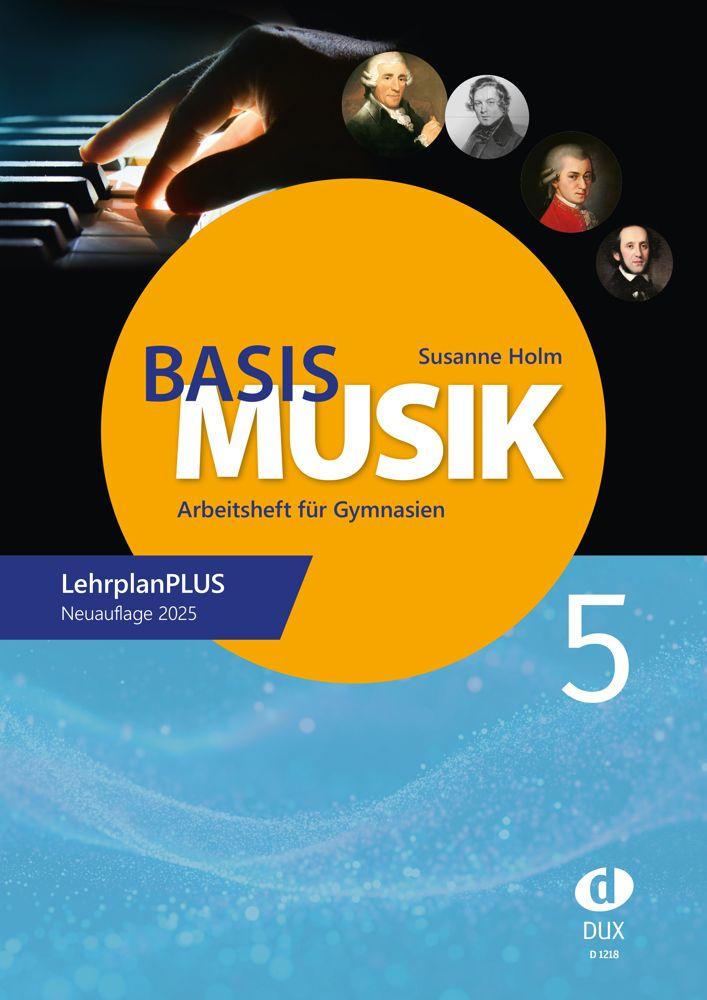Vorderes Coverbild Basis Musik 5 - Arbeitsheft