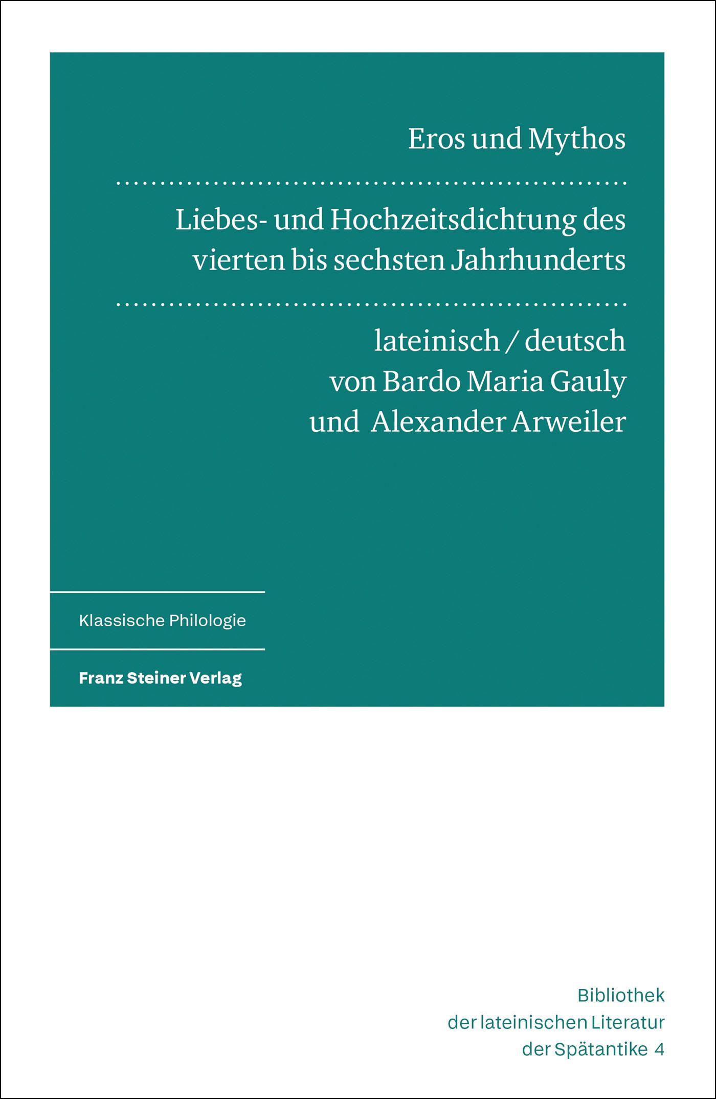 Vorderes Coverbild Eros und Mythos