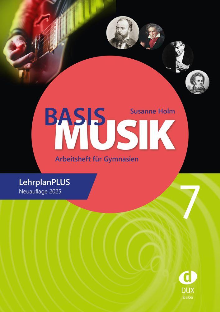 Vorderes Coverbild Basis Musik 7 - Arbeitsheft