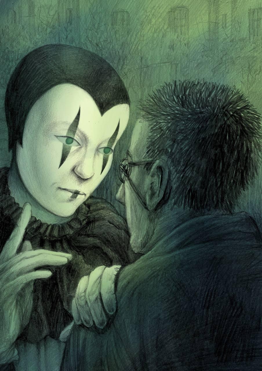 Beispielinhalt (Bild) Draußen vor der Tür