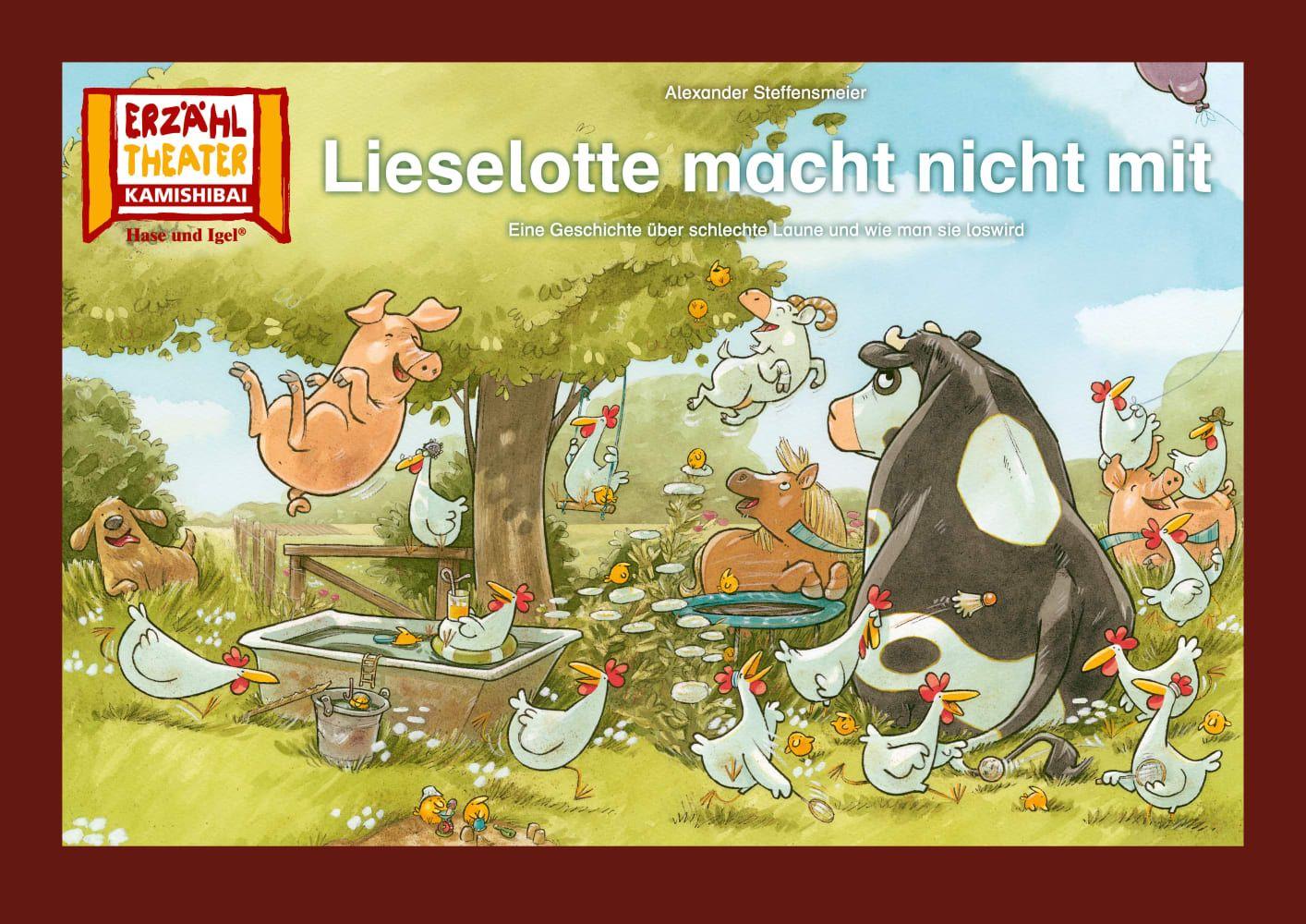 Vorderes Coverbild Lieselotte macht nicht mit / Kamishibai Bildkarten