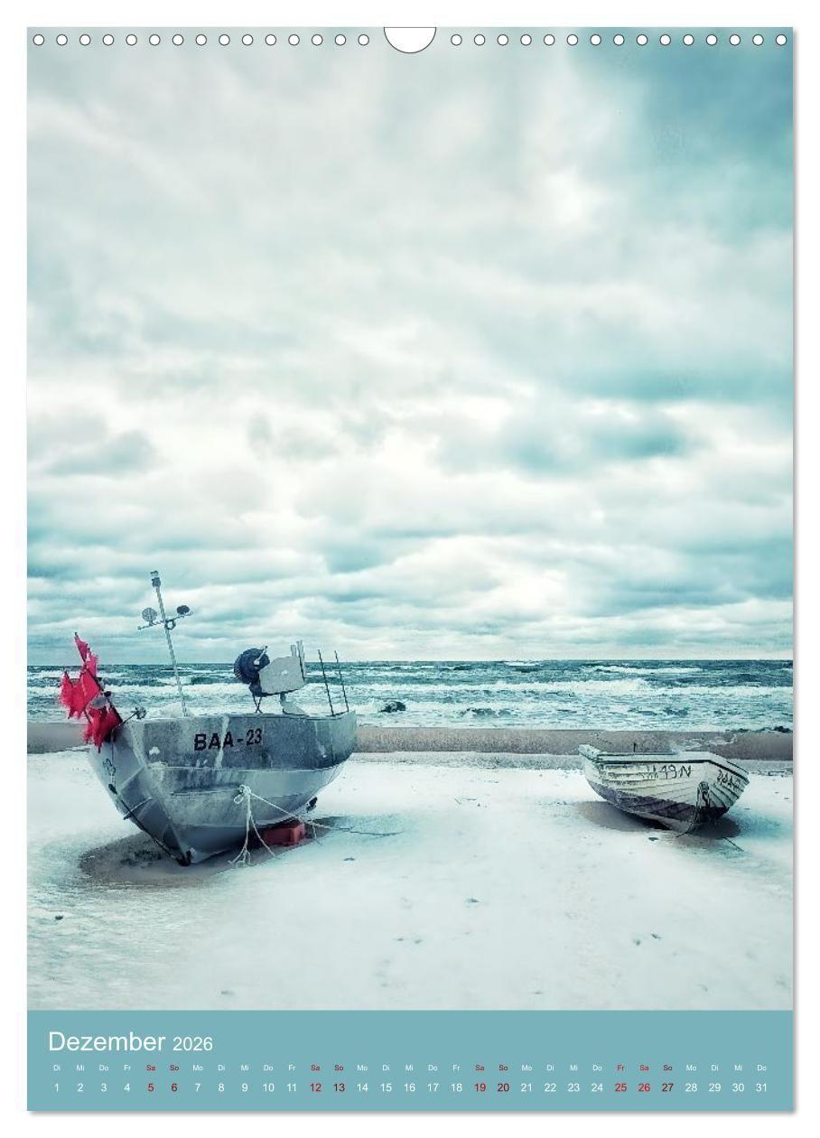 Beispielinhalt (Bild) echt. schön. hier. (Wandkalender 2026 DIN A3 hoch), CALVENDO Monatskalender