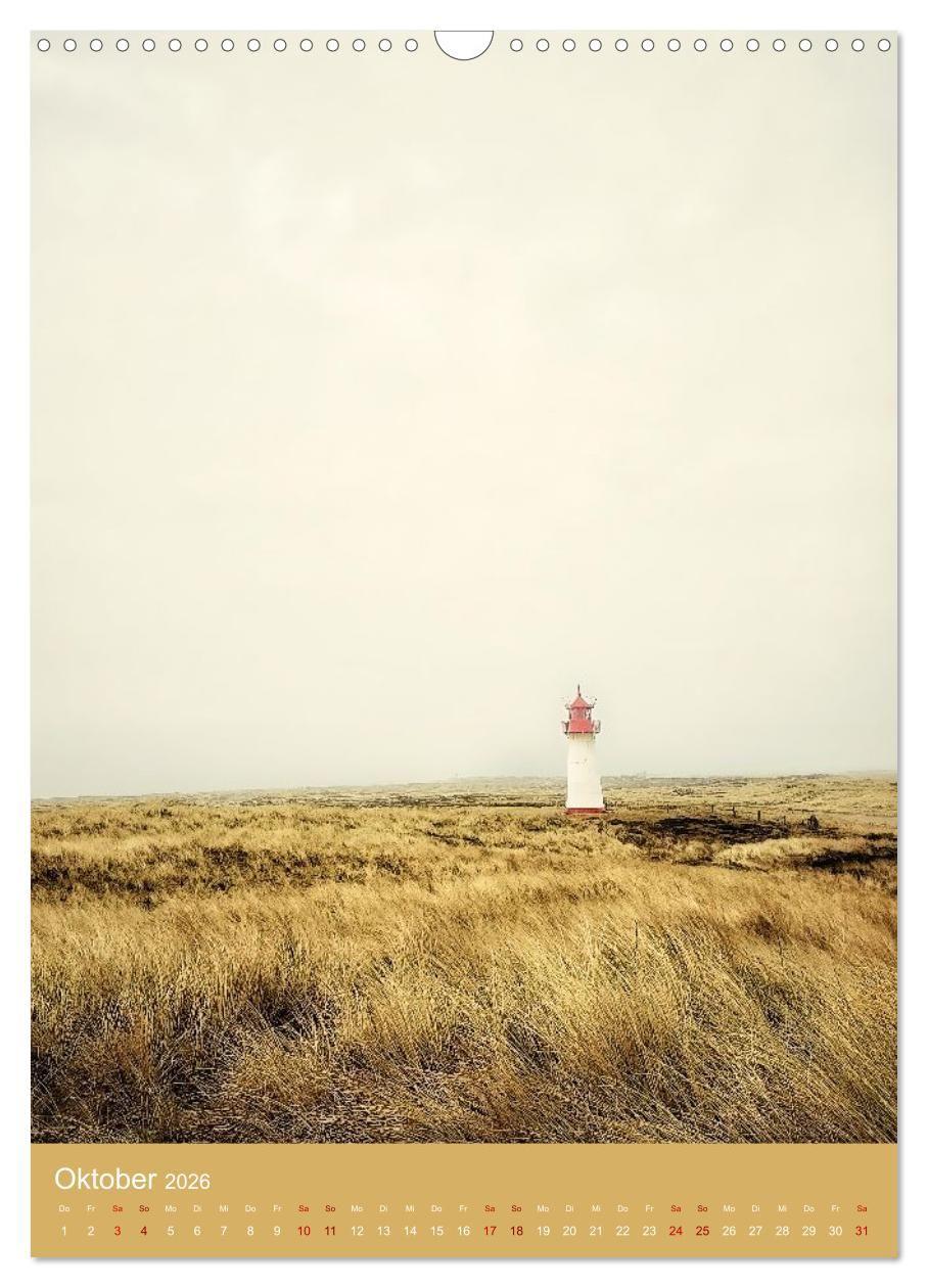 Beispielinhalt (Bild) echt. schön. hier. (Wandkalender 2026 DIN A3 hoch), CALVENDO Monatskalender