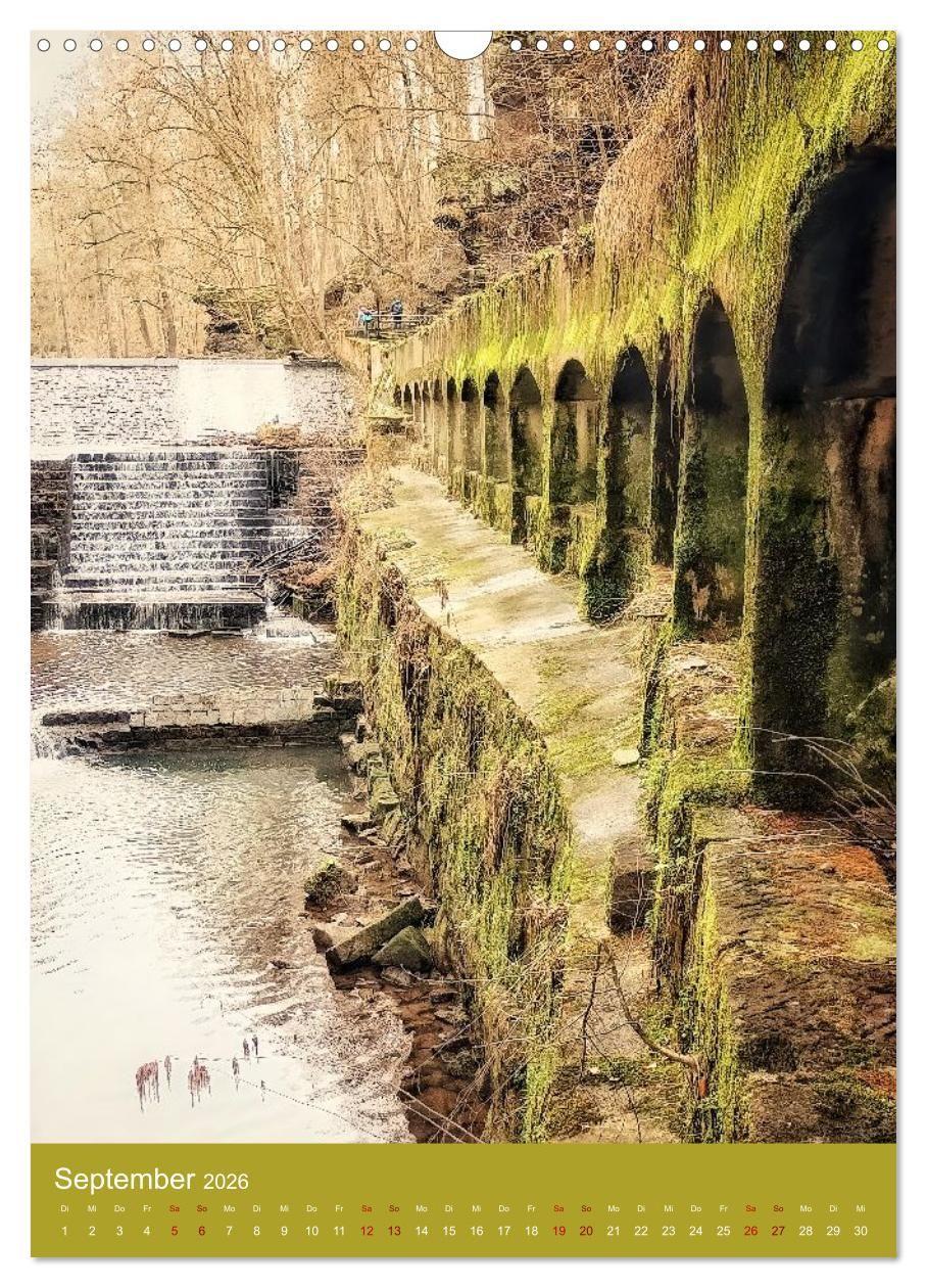 Beispielinhalt (Bild) echt. schön. hier. (Wandkalender 2026 DIN A3 hoch), CALVENDO Monatskalender