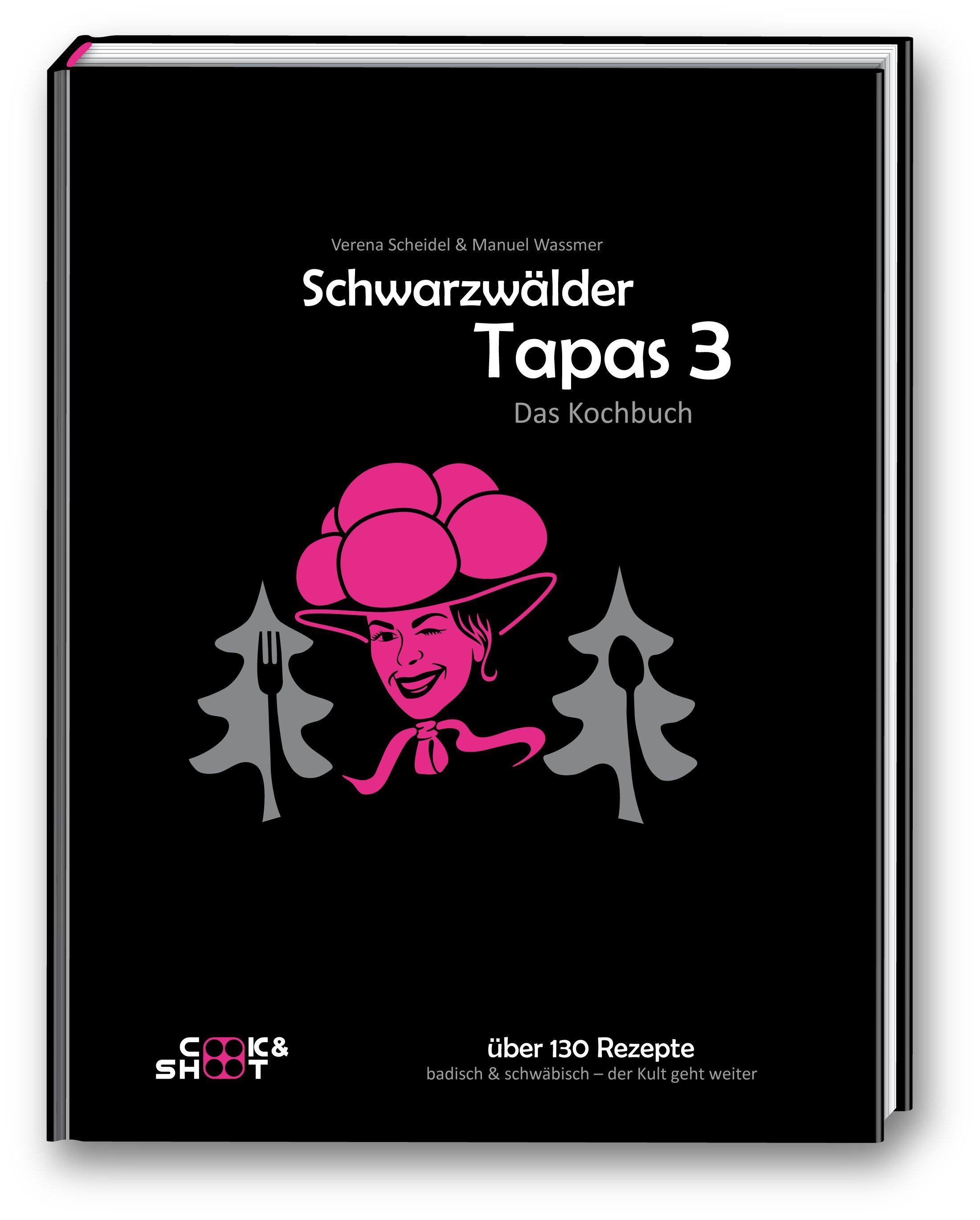 Vorderes Coverbild Schwarzwälder Tapas 3 -Das Kochbuch