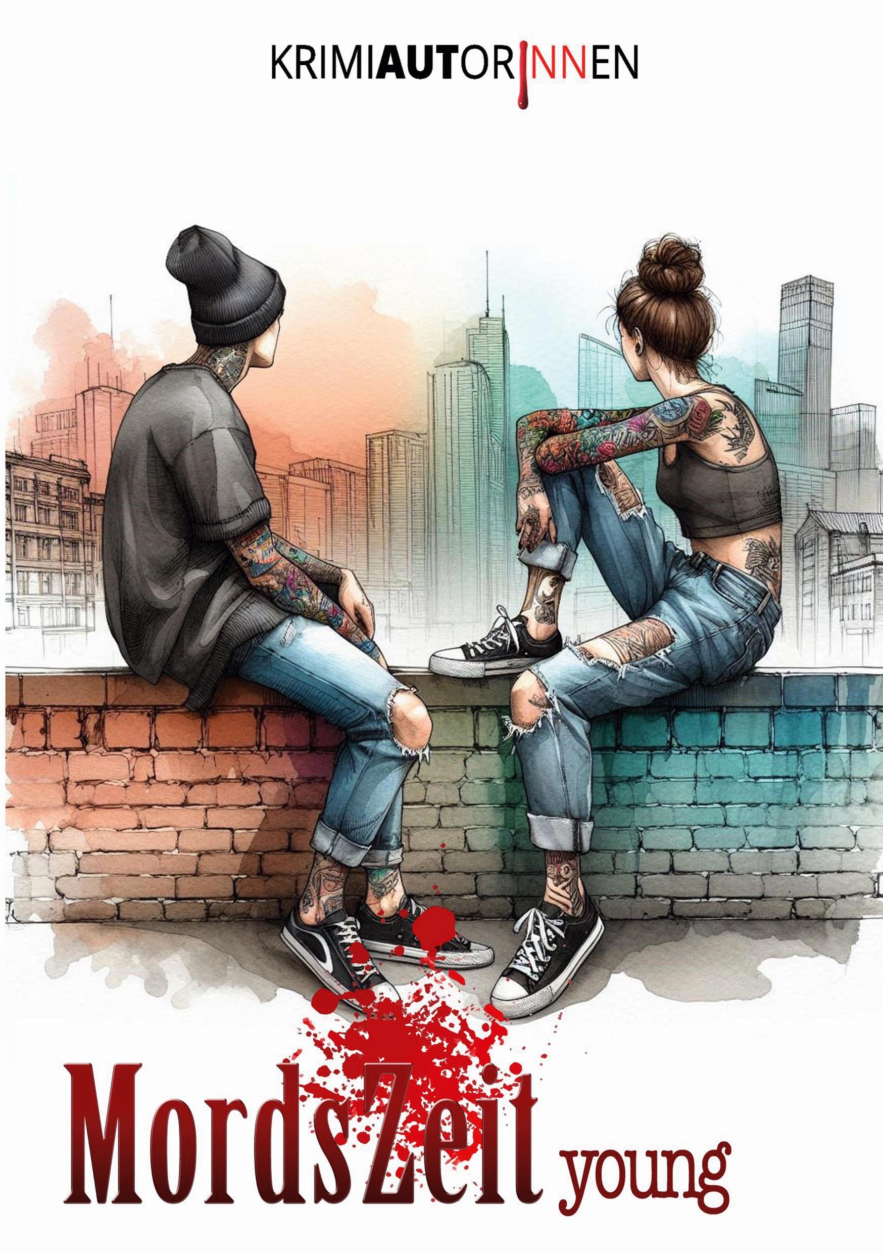 Vorderes Coverbild MordsZeit Young