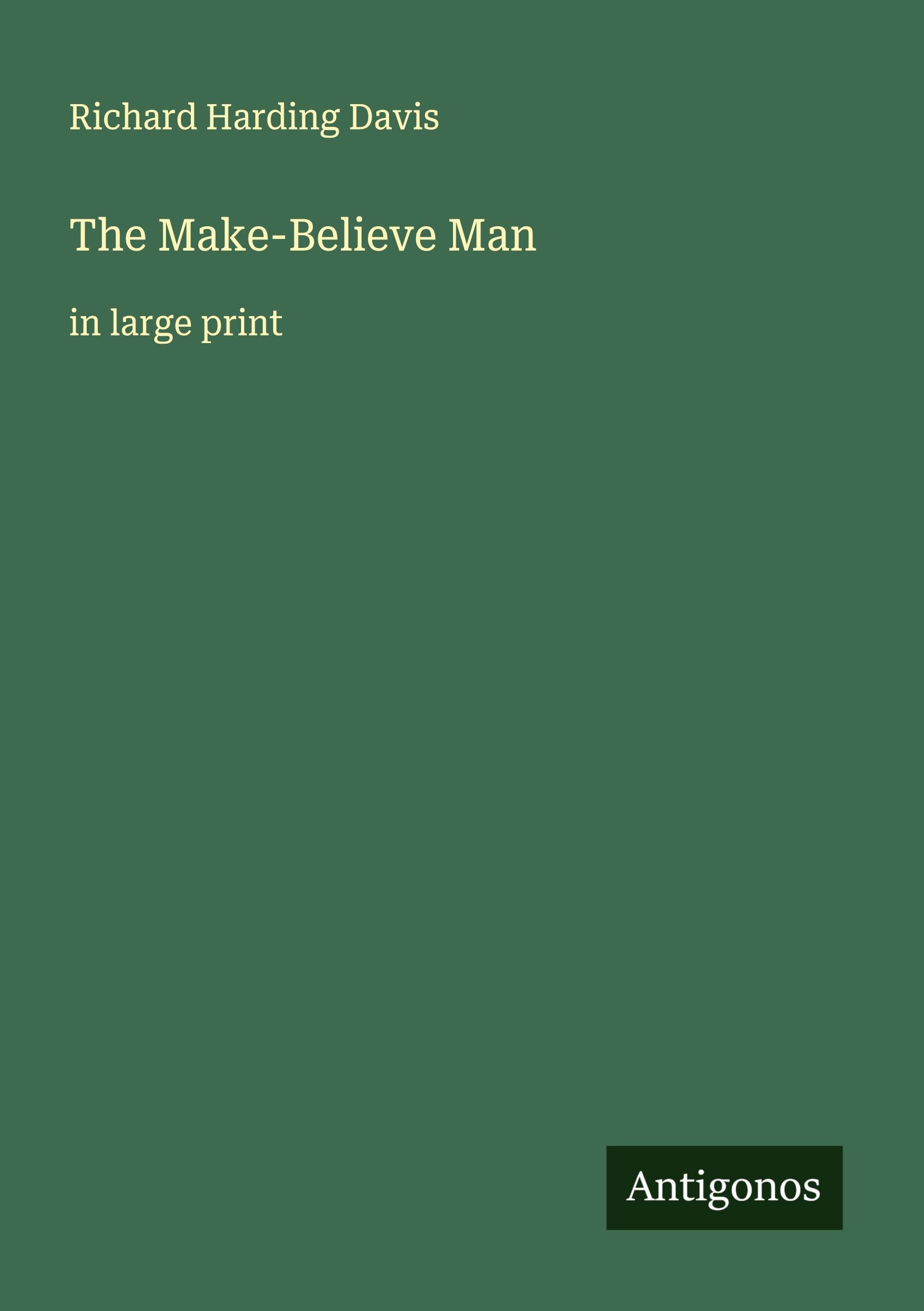 Vorderes Coverbild The Make-Believe Man