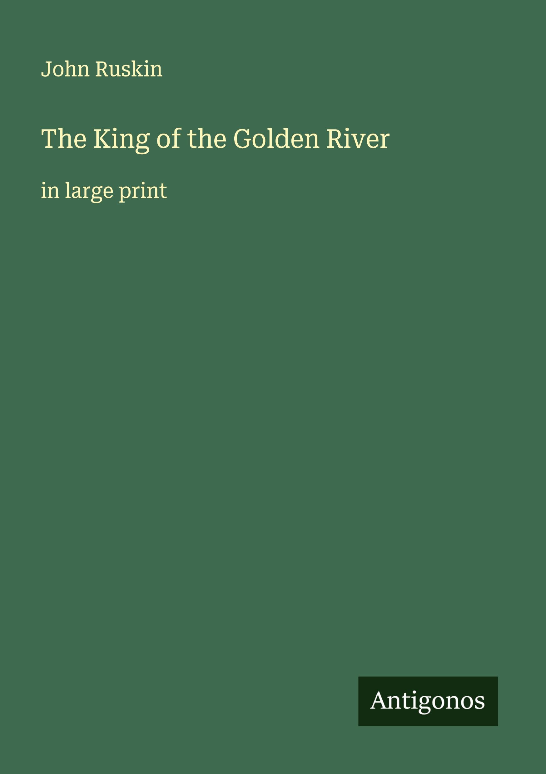 Vorderes Coverbild The King of the Golden River