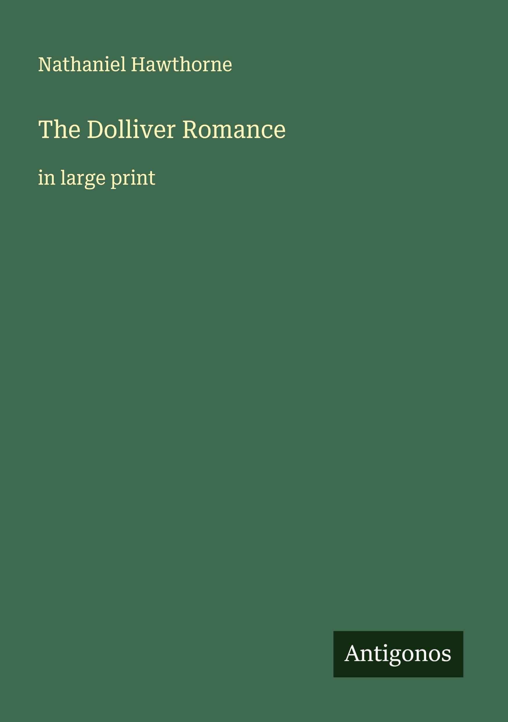 Vorderes Coverbild The Dolliver Romance