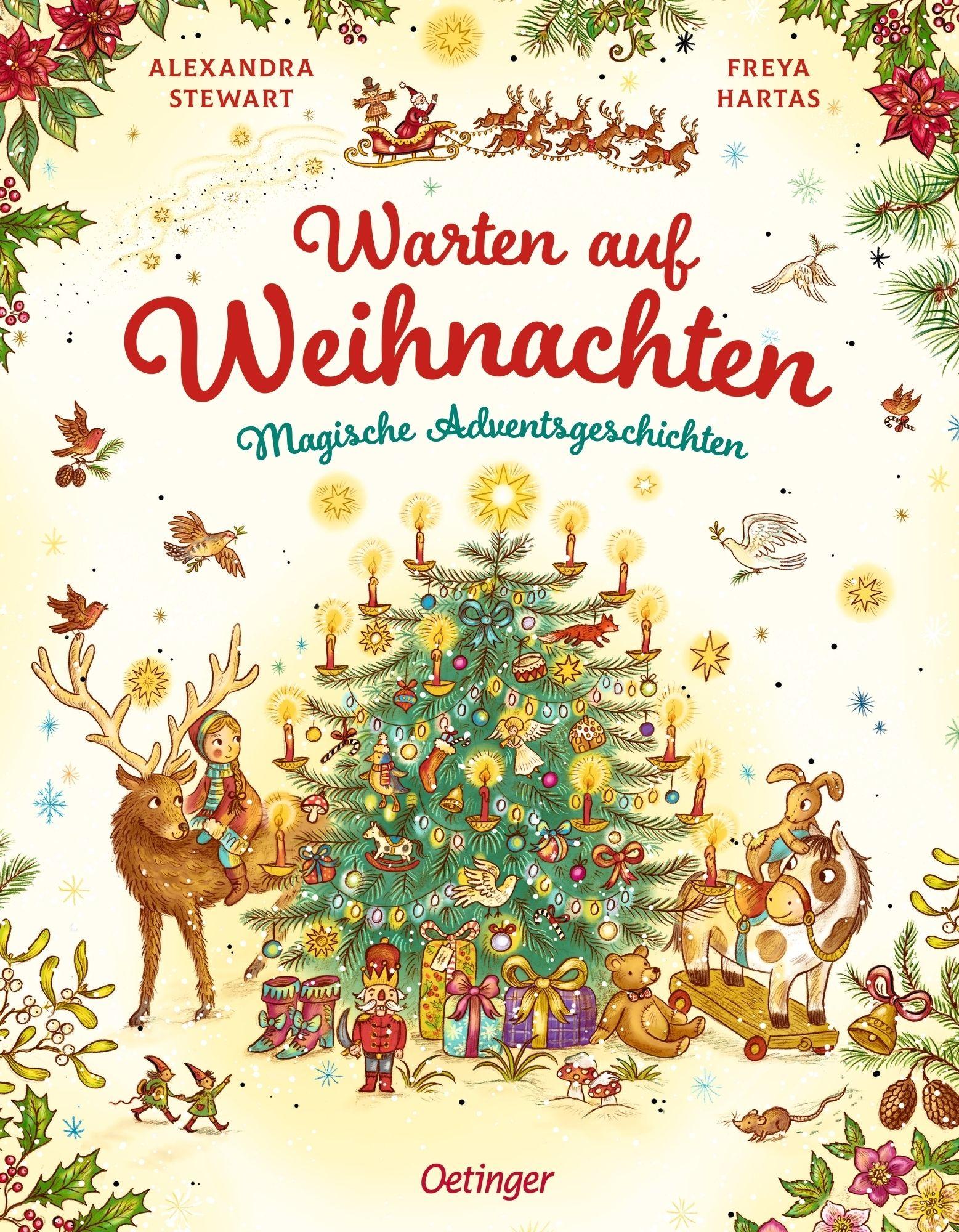 Vorderes Coverbild Warten auf Weihnachten. Magische Adventsgeschichten
