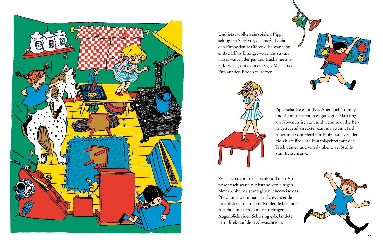 Beispielinhalt (Bild) Pippi Langstrumpf feiert Geburtstag