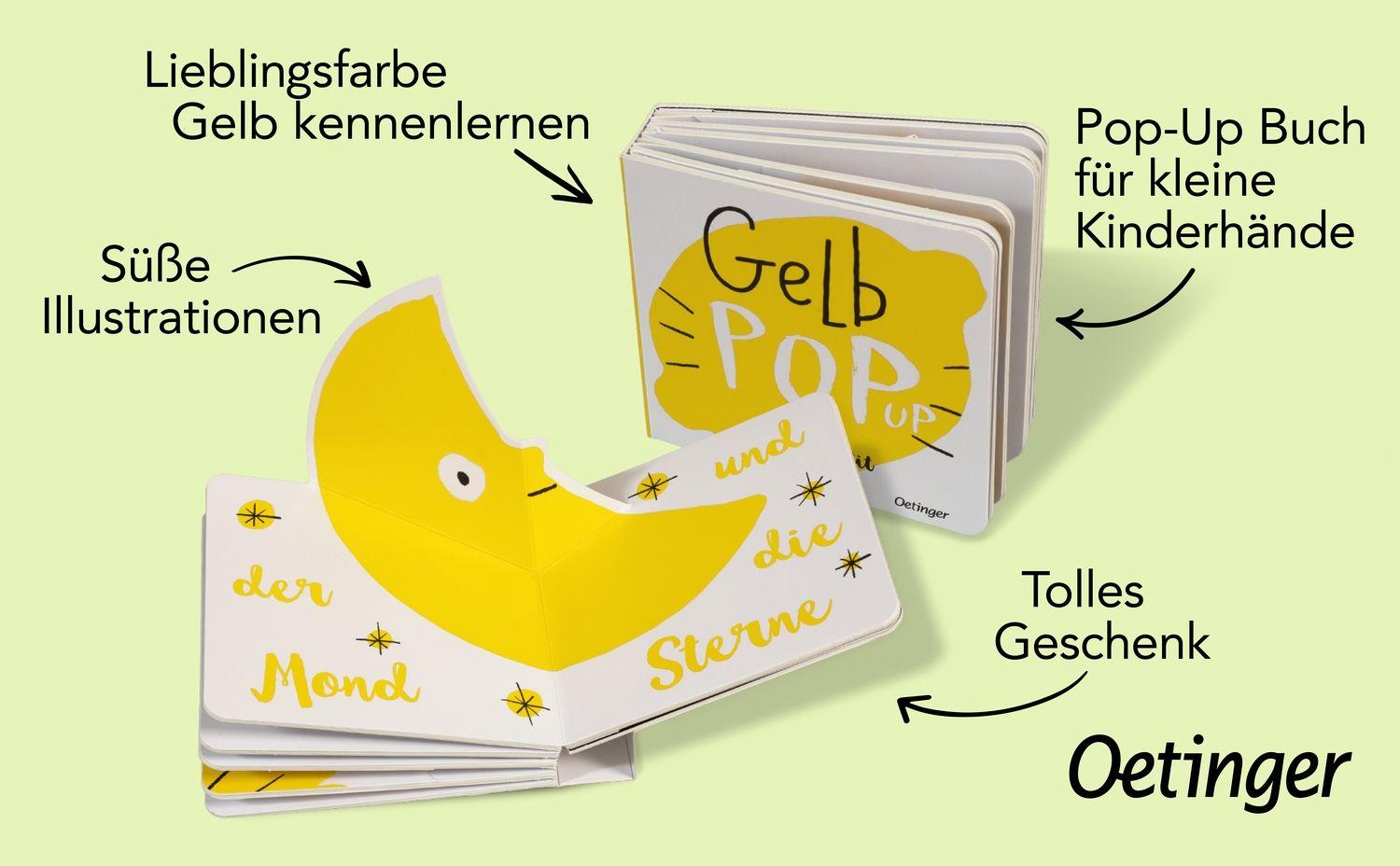 Beispielinhalt (Bild) Gelb Pop-Up