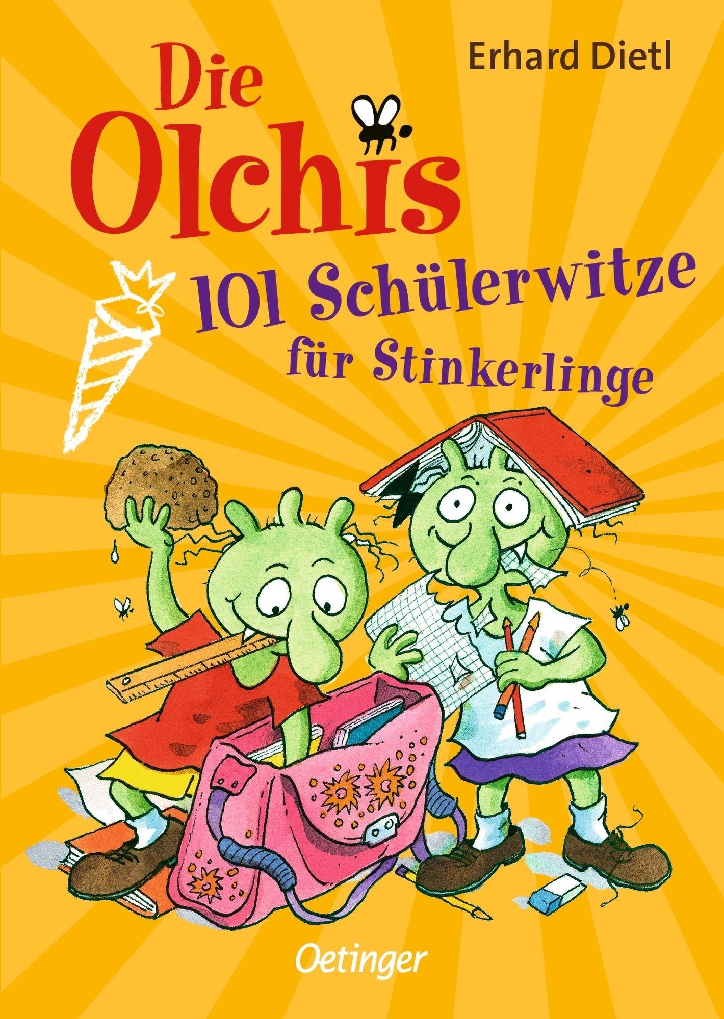 Vorderes Coverbild Die Olchis. 101 Schülerwitze für Stinkerlinge