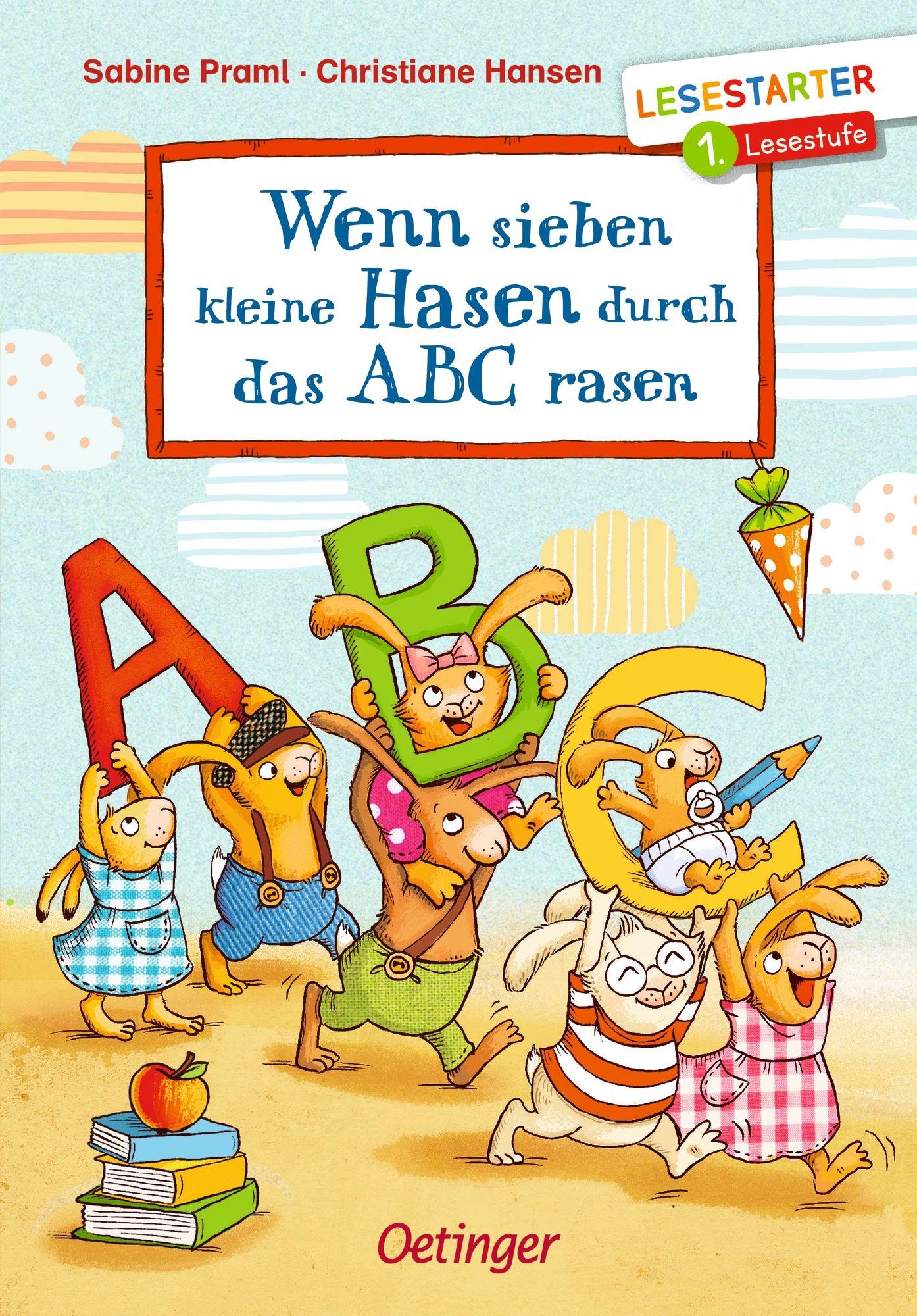 Vorderes Coverbild Wenn sieben kleine Hasen durch das ABC rasen