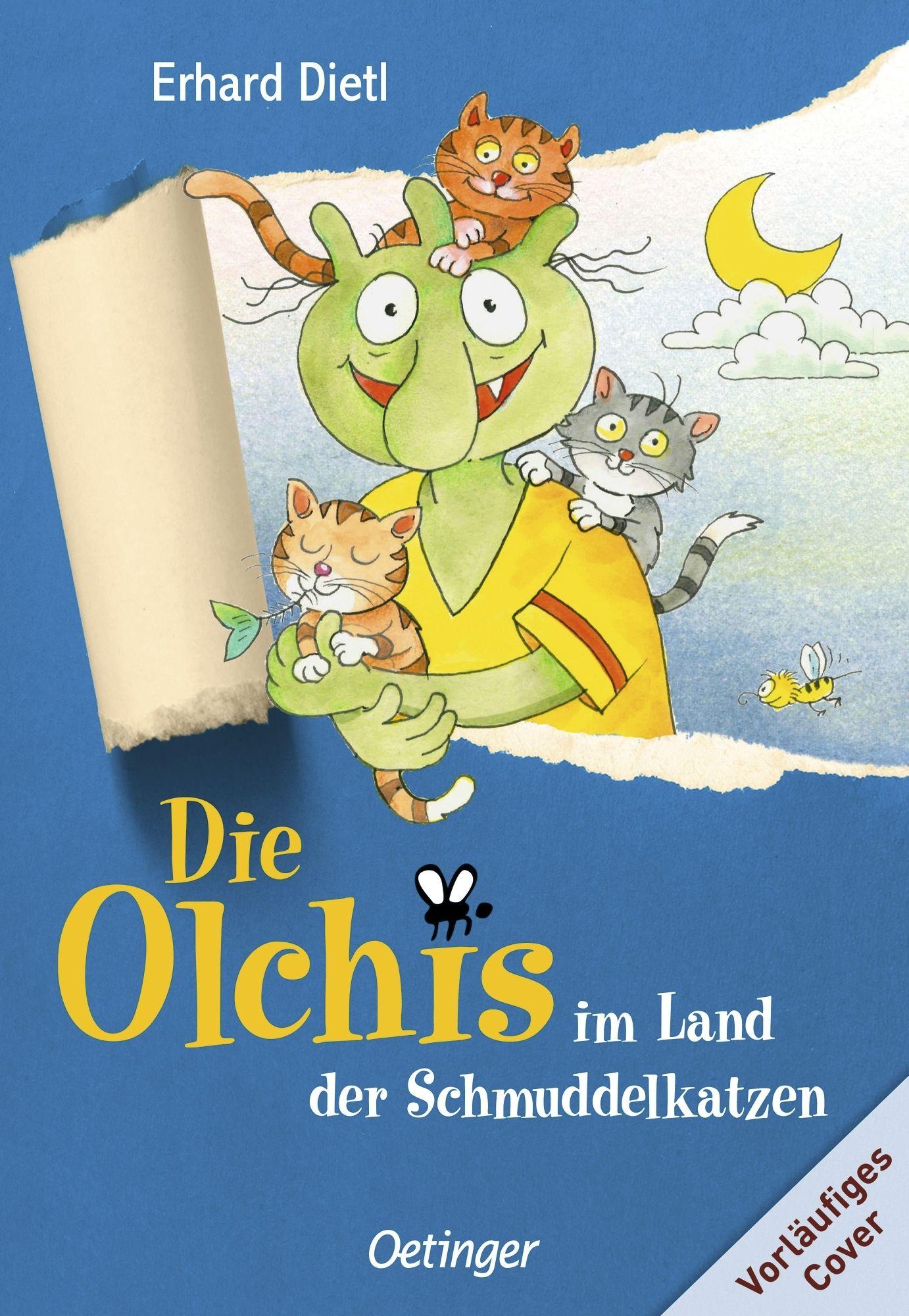 Vorderes Coverbild Die Olchis im Land der Schmuddelkatzen