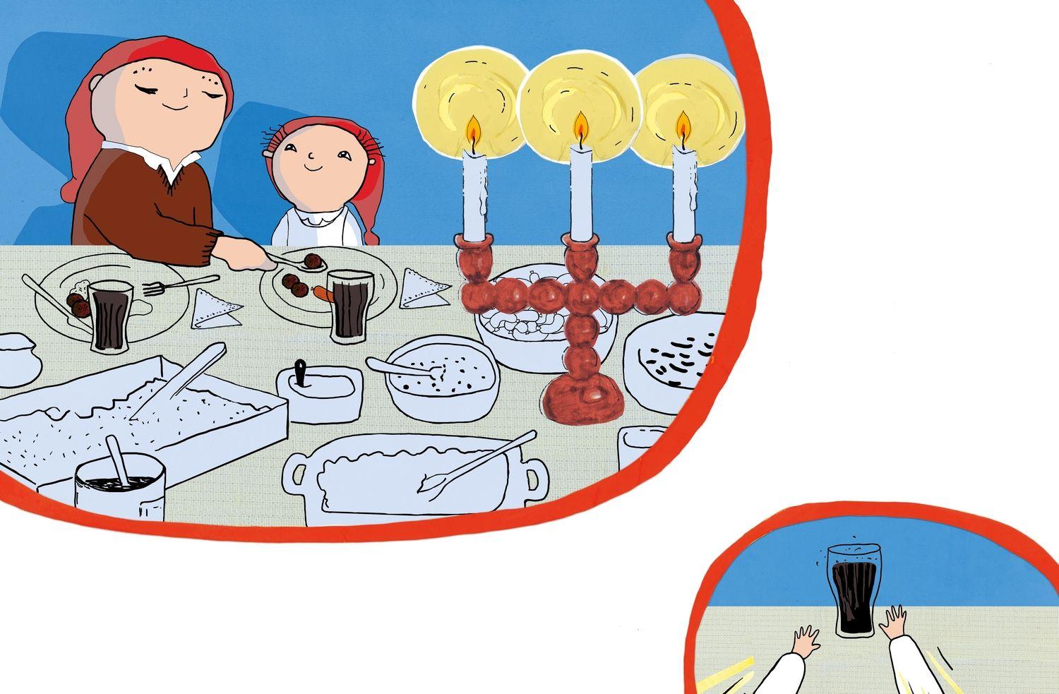 Beispielinhalt (Bild) Frohe Weihnachten, Willi Wiberg