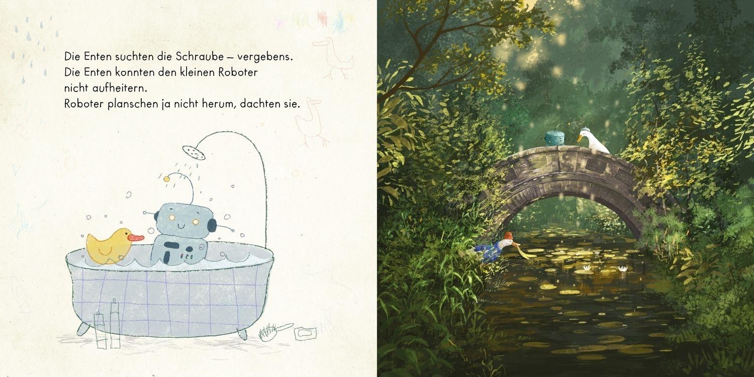 Beispielinhalt (Bild) Was fehlt dir, kleiner Roboter?