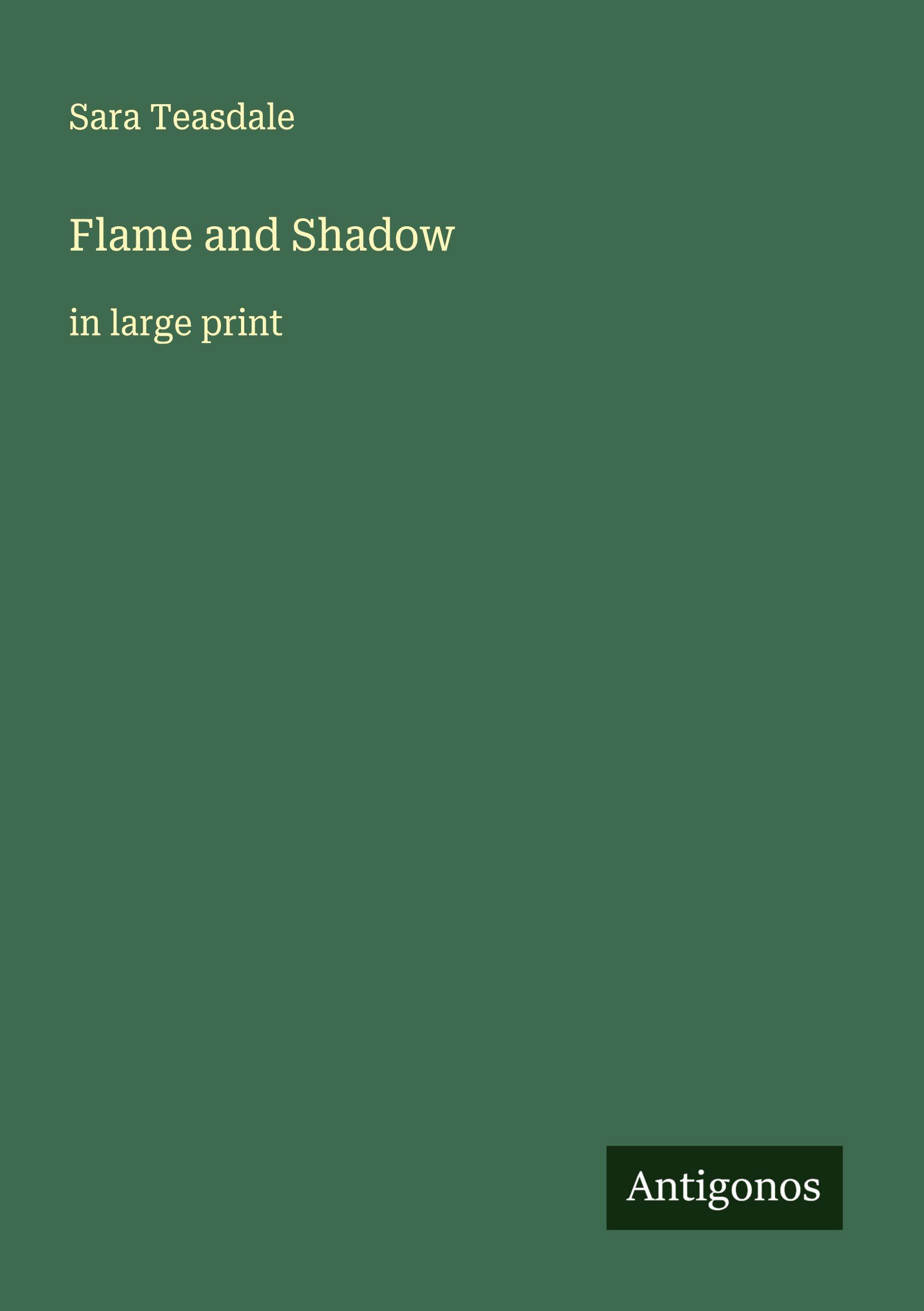 Vorderes Coverbild Flame and Shadow