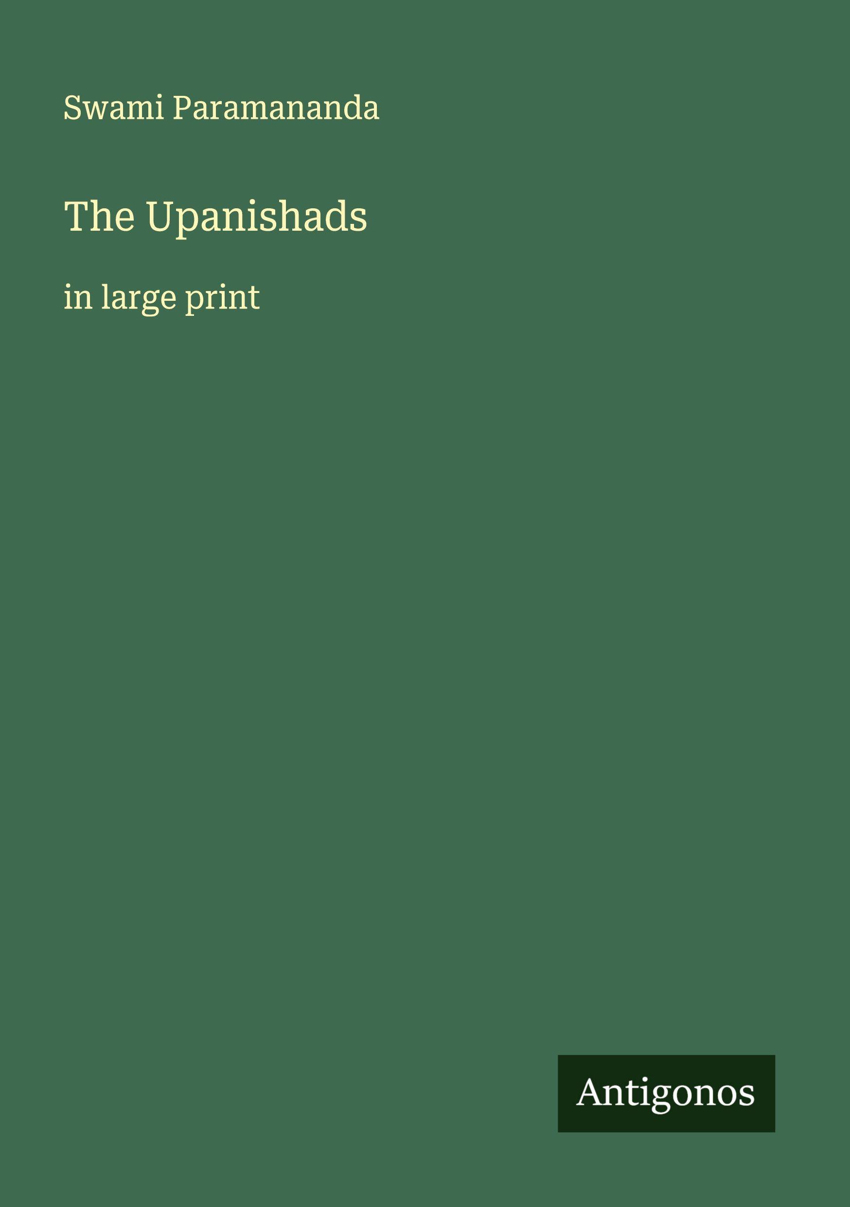 Vorderes Coverbild The Upanishads