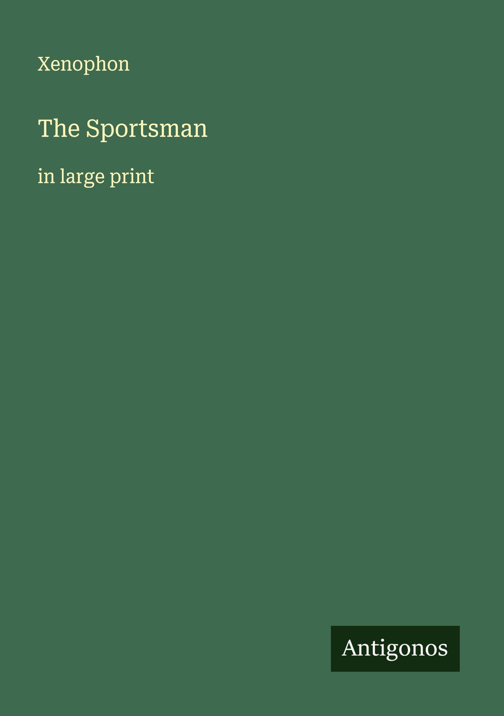 Vorderes Coverbild The Sportsman