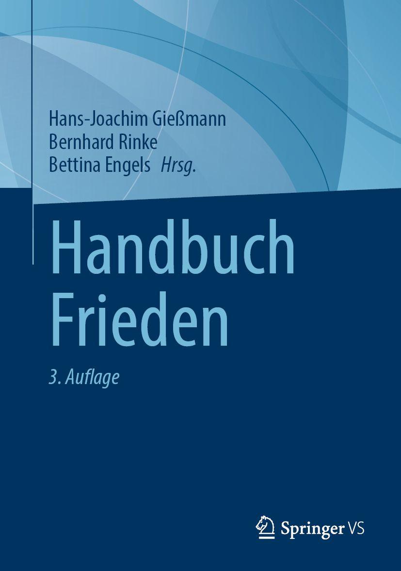 Vorderes Coverbild Handbuch Frieden