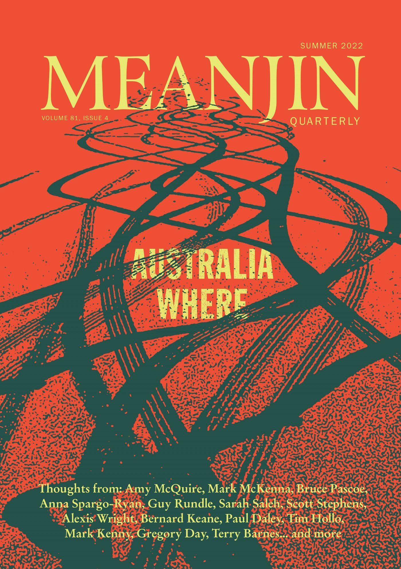 Vorderes Coverbild Meanjin Vol 81, No 4