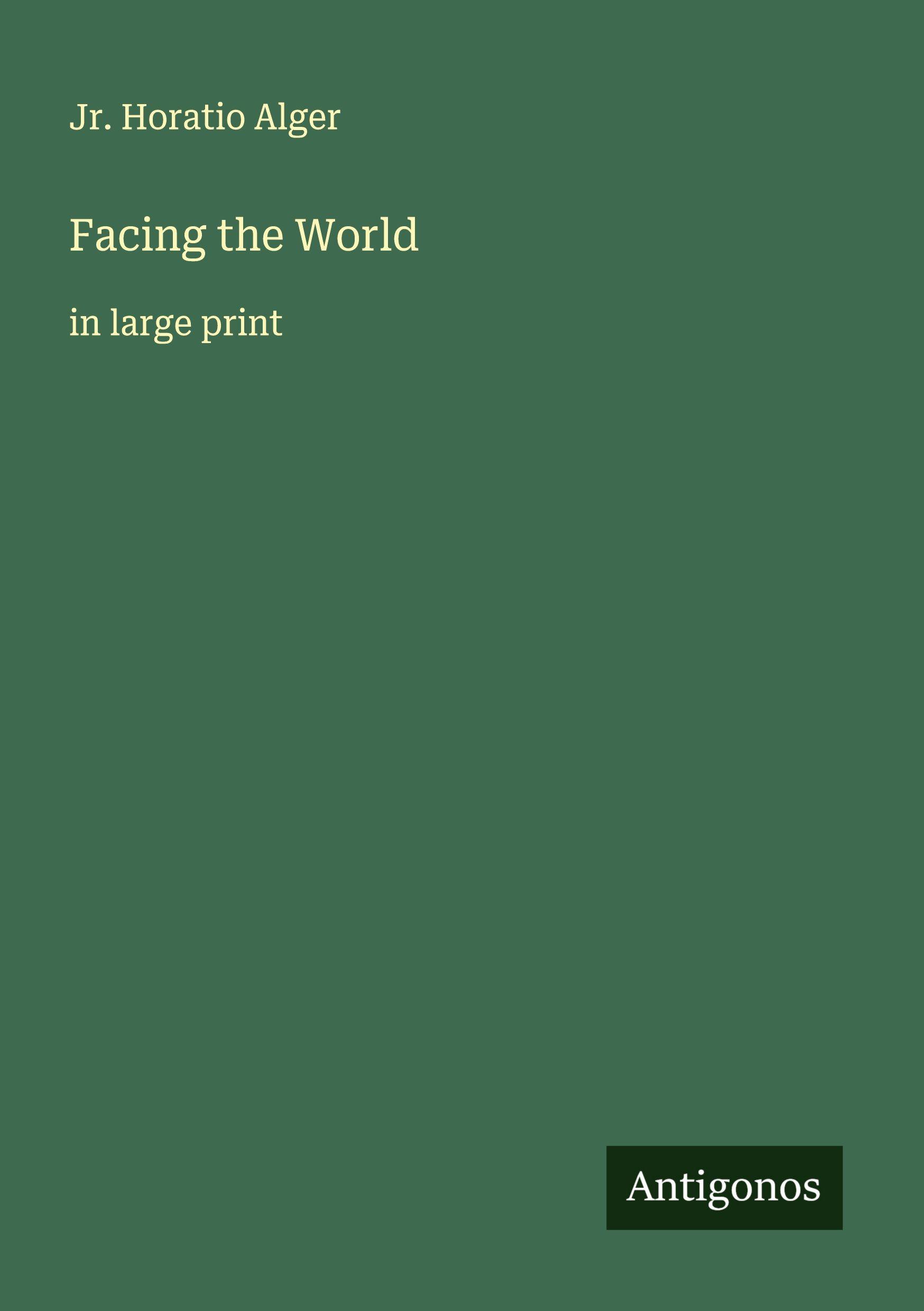 Vorderes Coverbild Facing the World
