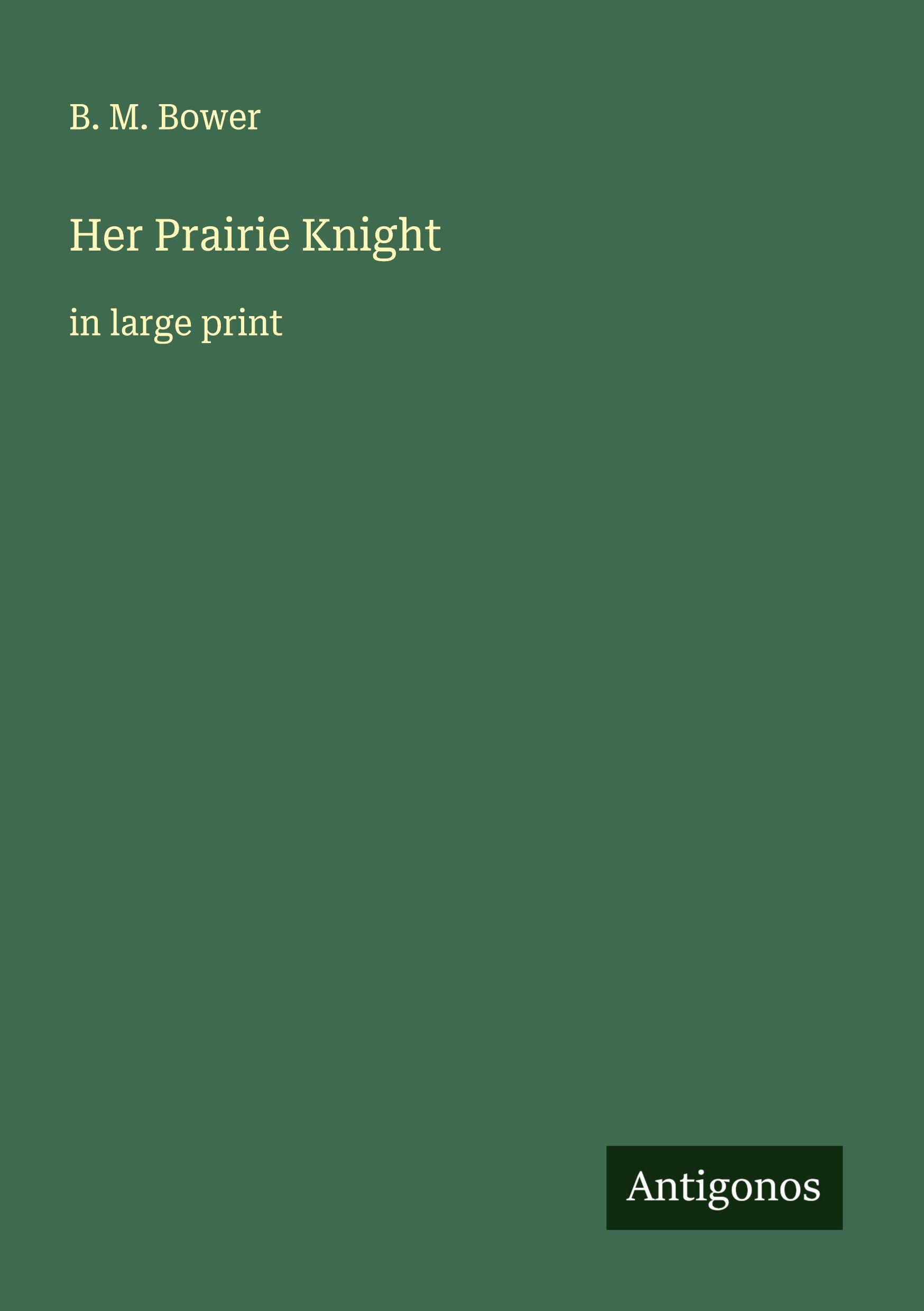 Vorderes Coverbild Her Prairie Knight