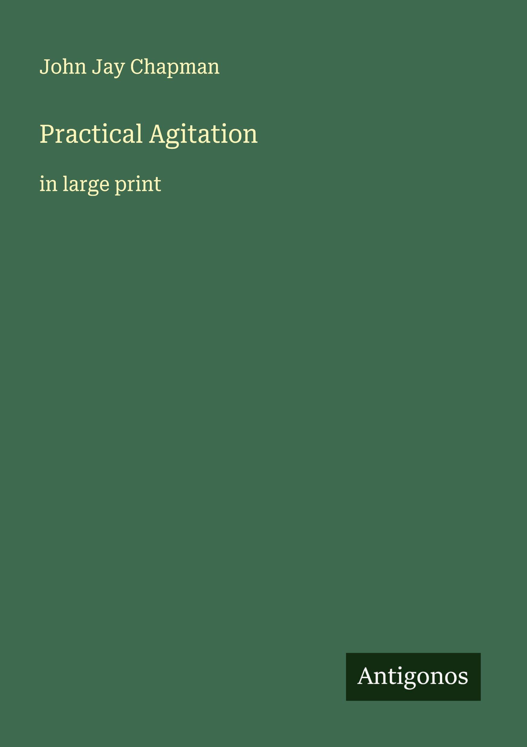 Vorderes Coverbild Practical Agitation