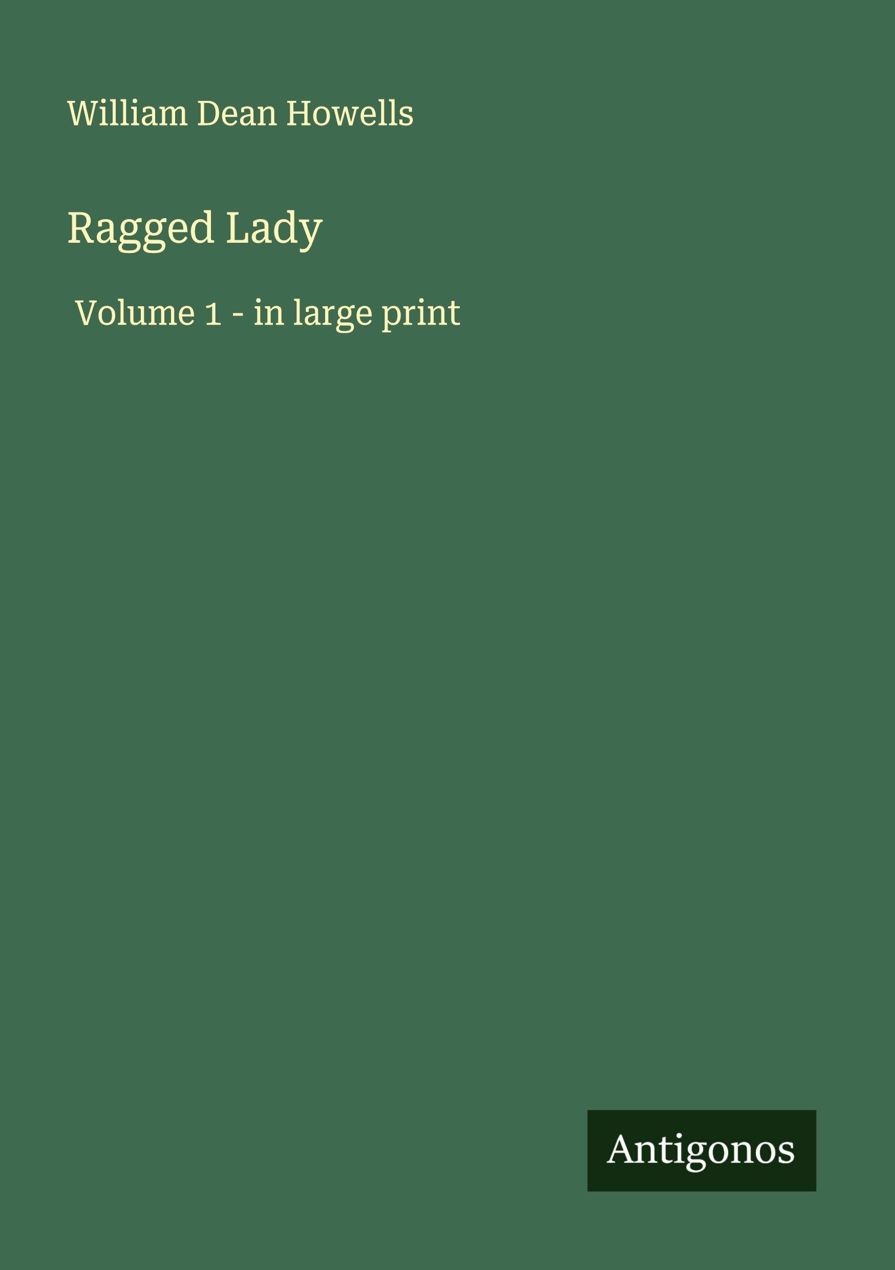 Vorderes Coverbild Ragged Lady