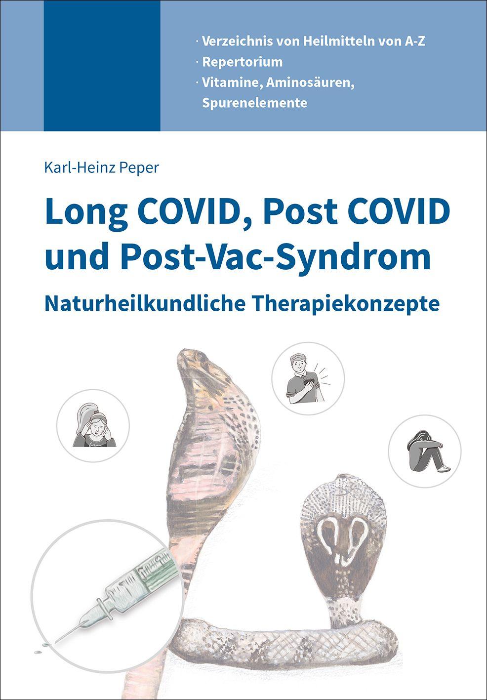 Vorderes Coverbild Long COVID, Post COVID und Post-Vac-Syndrom