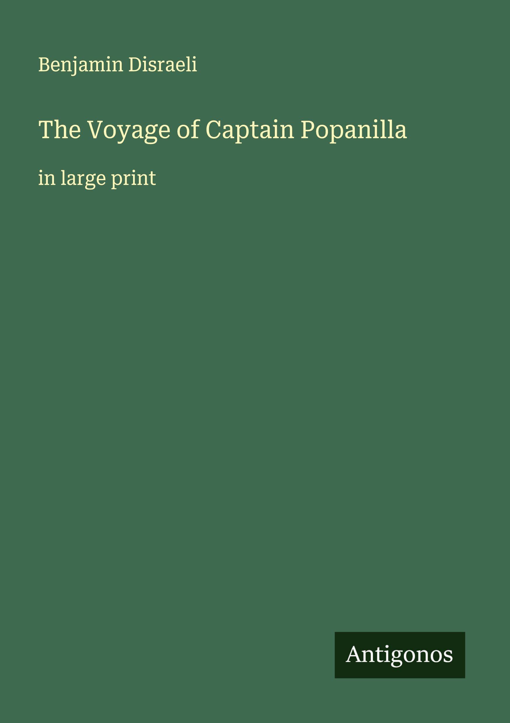 Vorderes Coverbild The Voyage of Captain Popanilla
