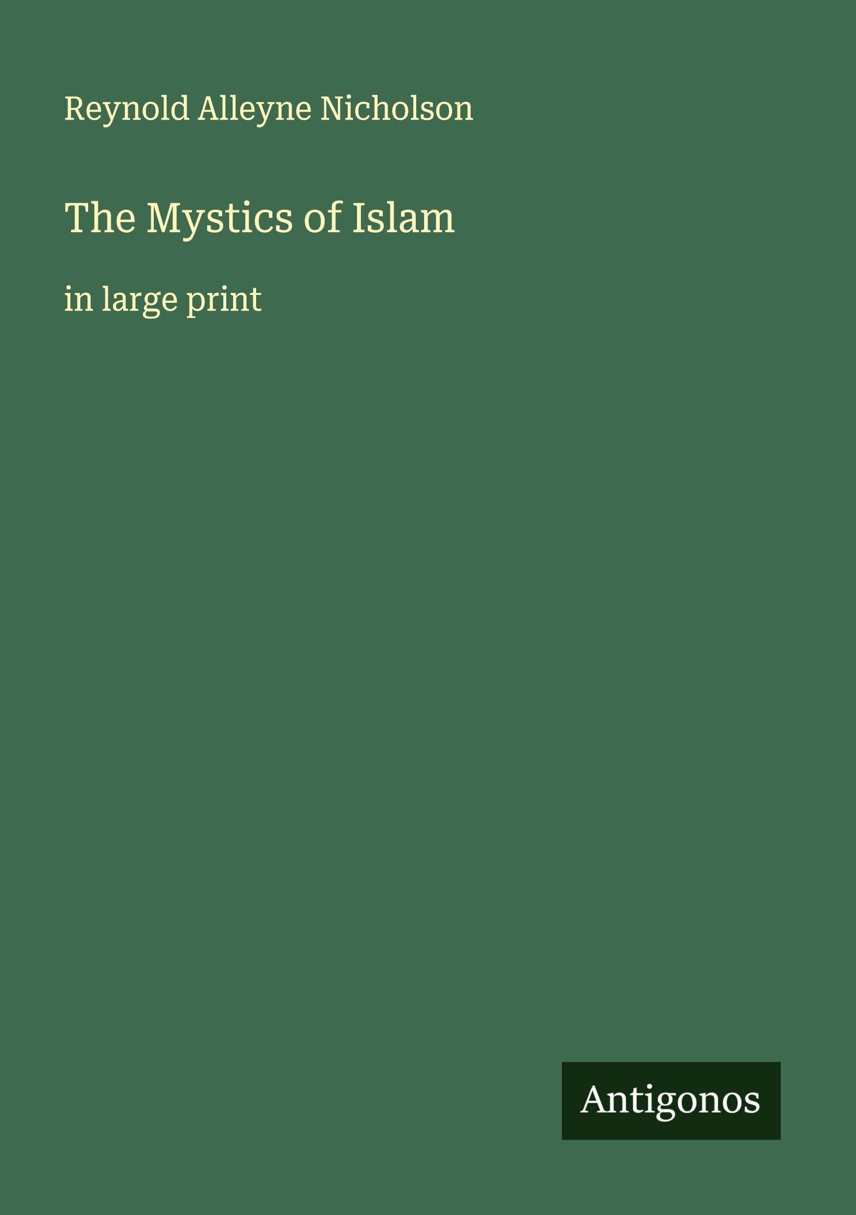Vorderes Coverbild The Mystics of Islam