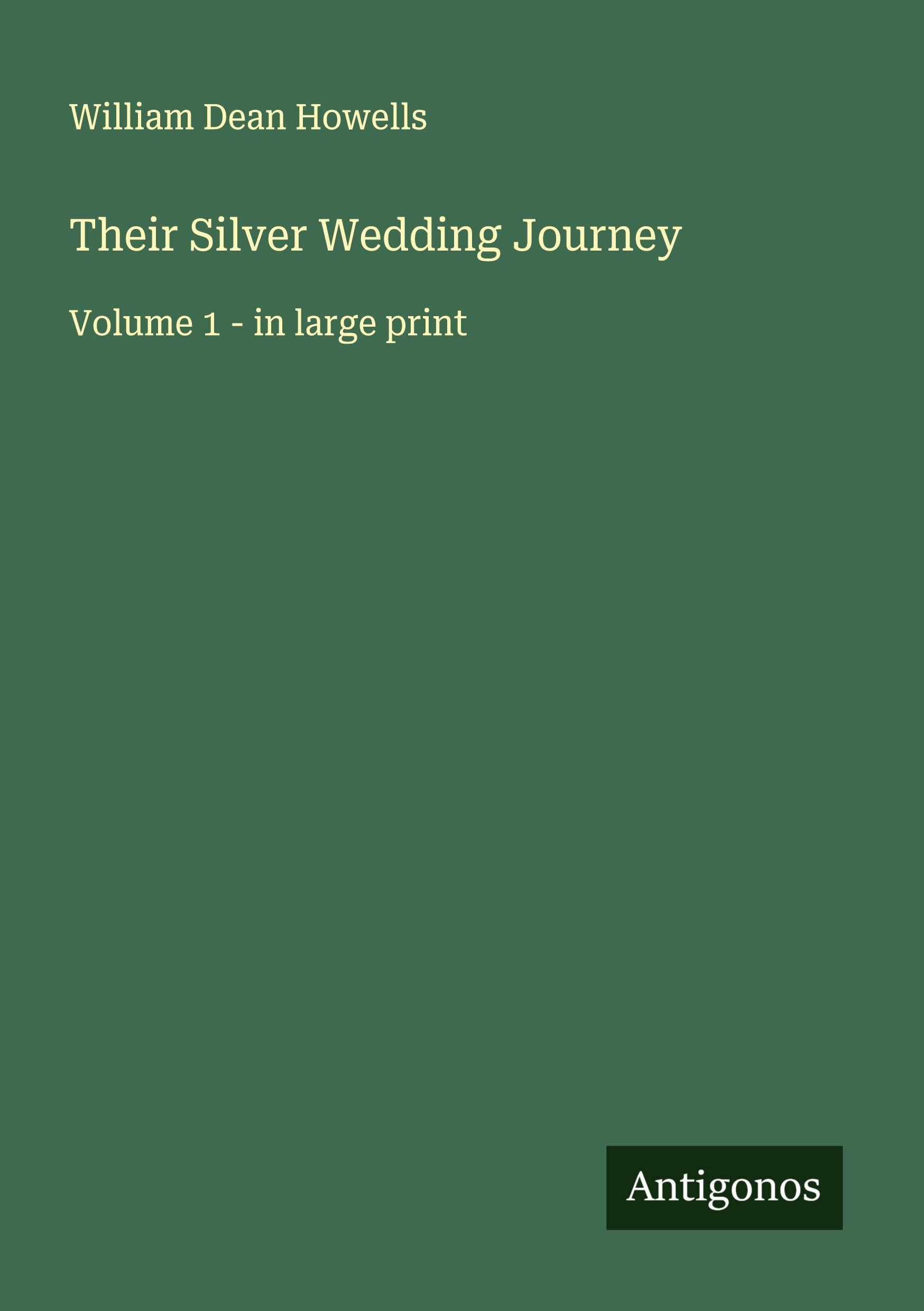 Vorderes Coverbild Their Silver Wedding Journey