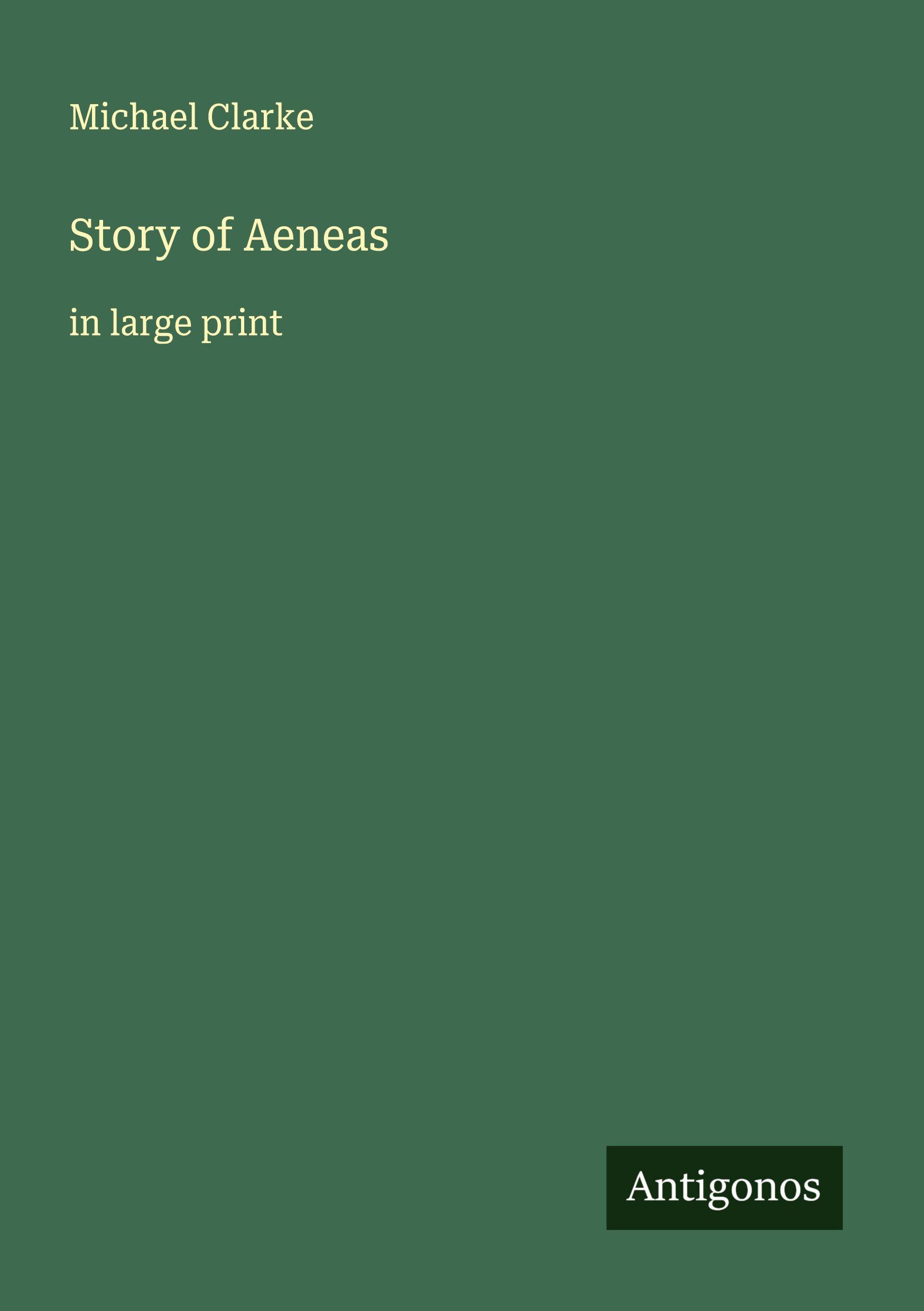 Vorderes Coverbild Story of Aeneas