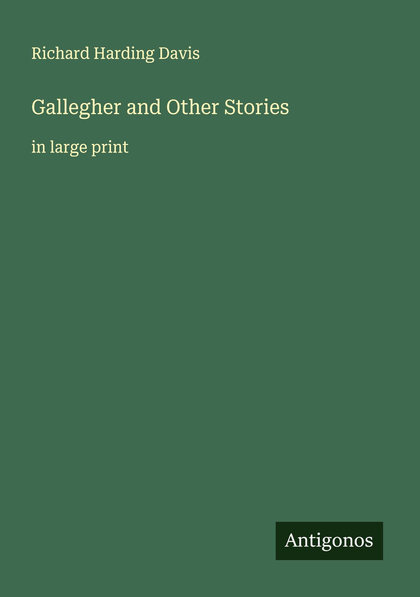 Vorderes Coverbild Gallegher and Other Stories