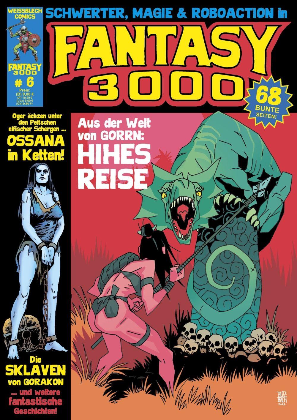 Vorderes Coverbild Fantasy 3000 Band 6
