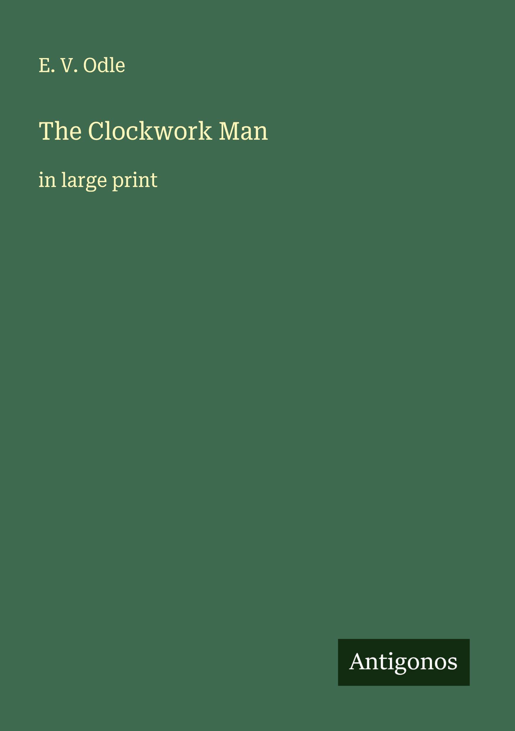 Vorderes Coverbild The Clockwork Man