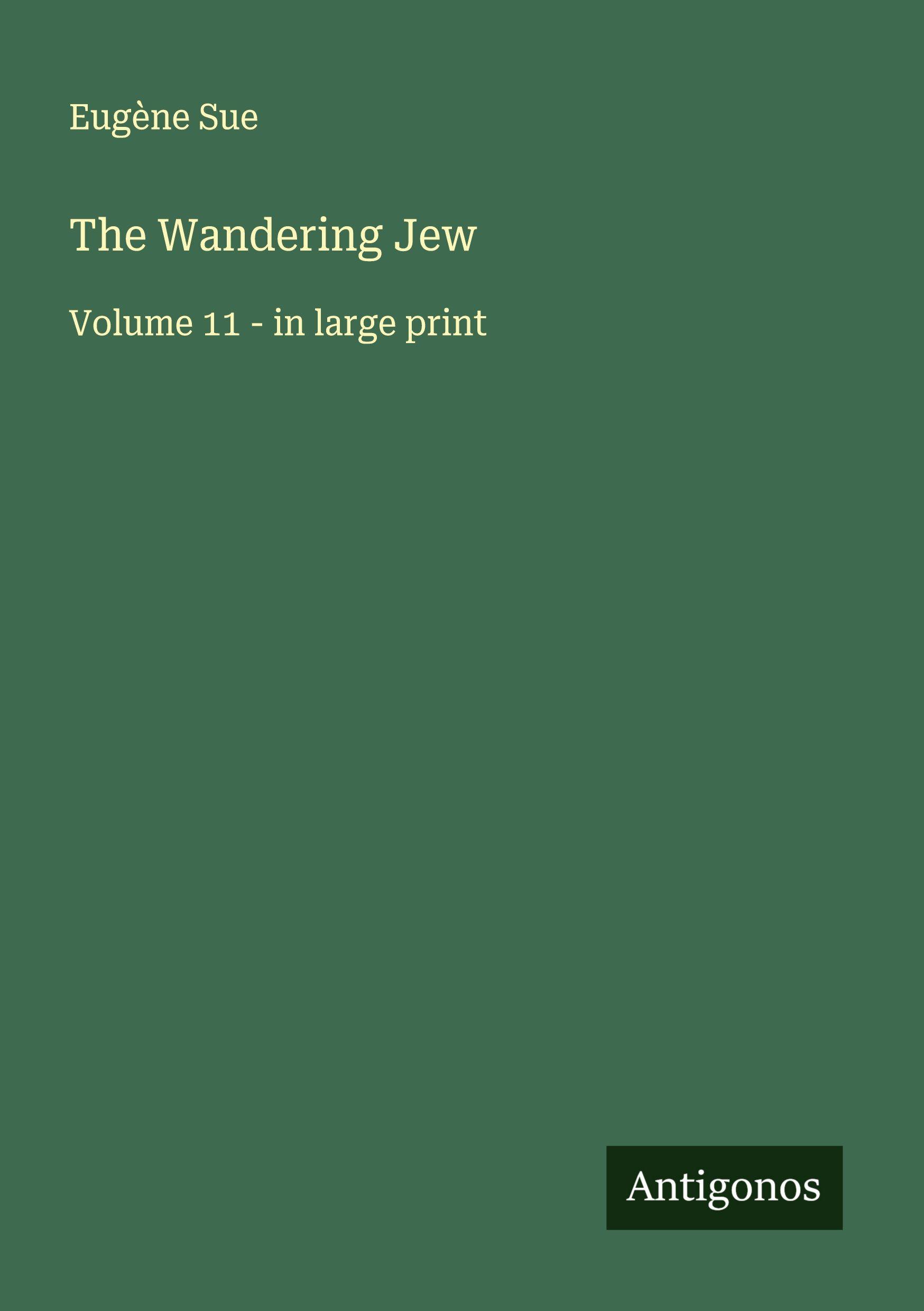 Vorderes Coverbild The Wandering Jew