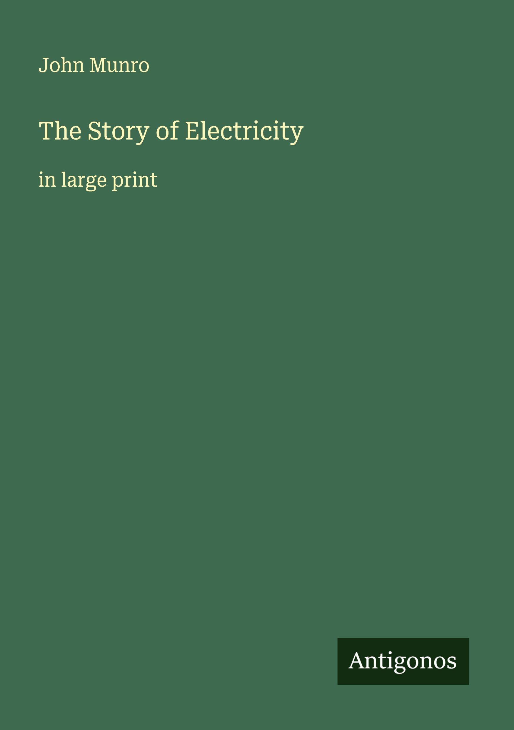 Vorderes Coverbild The Story of Electricity