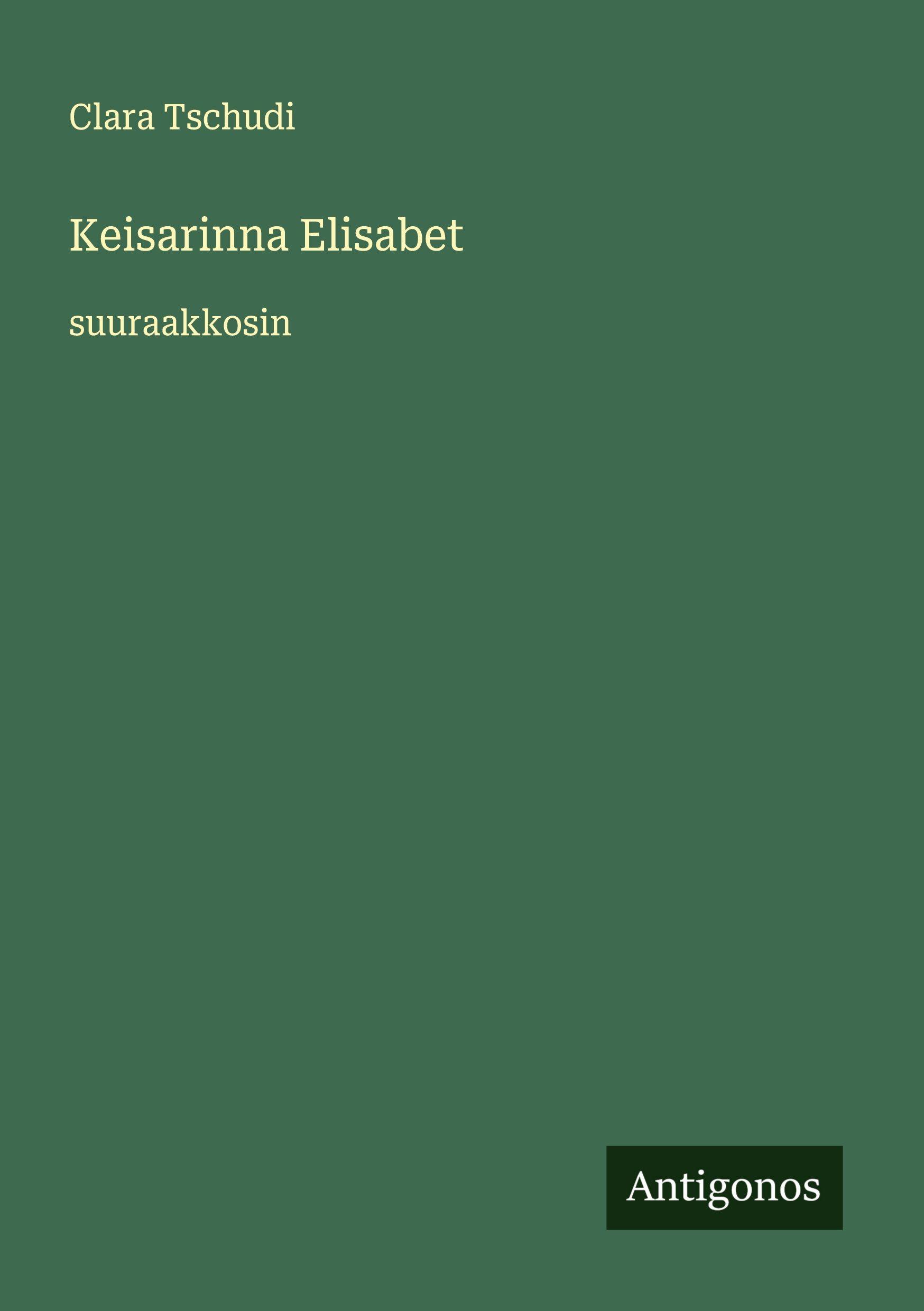 Vorderes Coverbild Keisarinna Elisabet