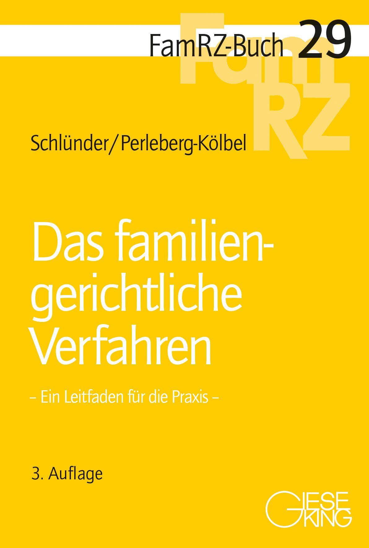 Vorderes Coverbild Das familiengerichtliche Verfahren